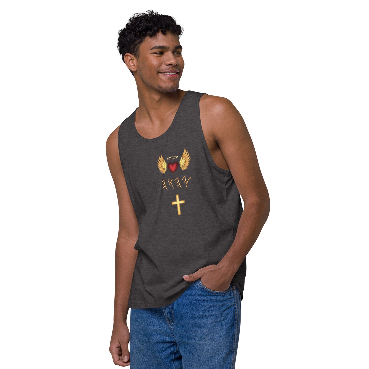 YAHUAH’s Temple S Men’s premium tank top