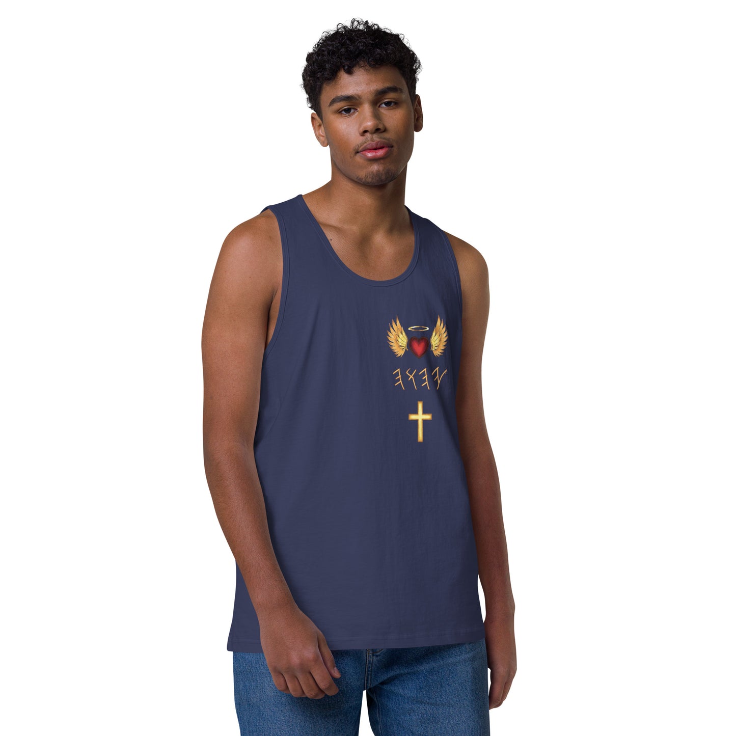YAHUAH’s Temple S Men’s premium tank top
