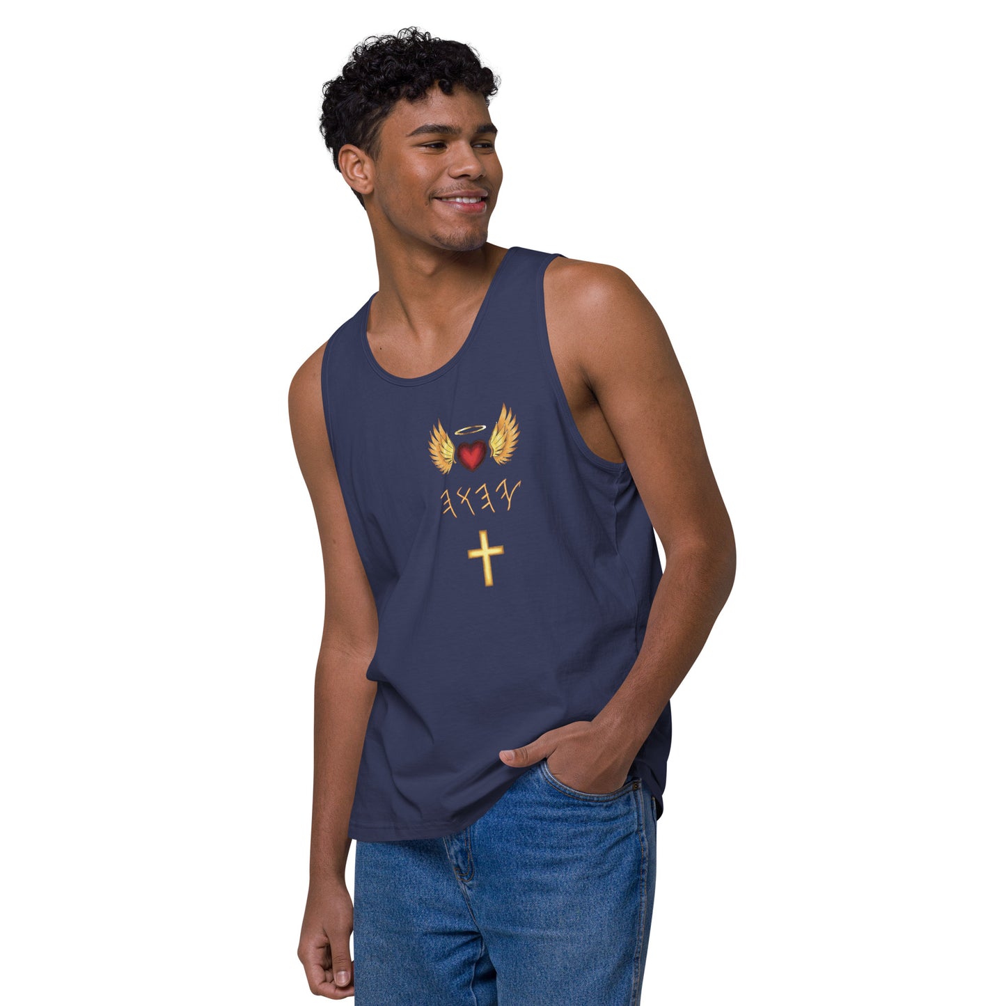YAHUAH’s Temple S Men’s premium tank top