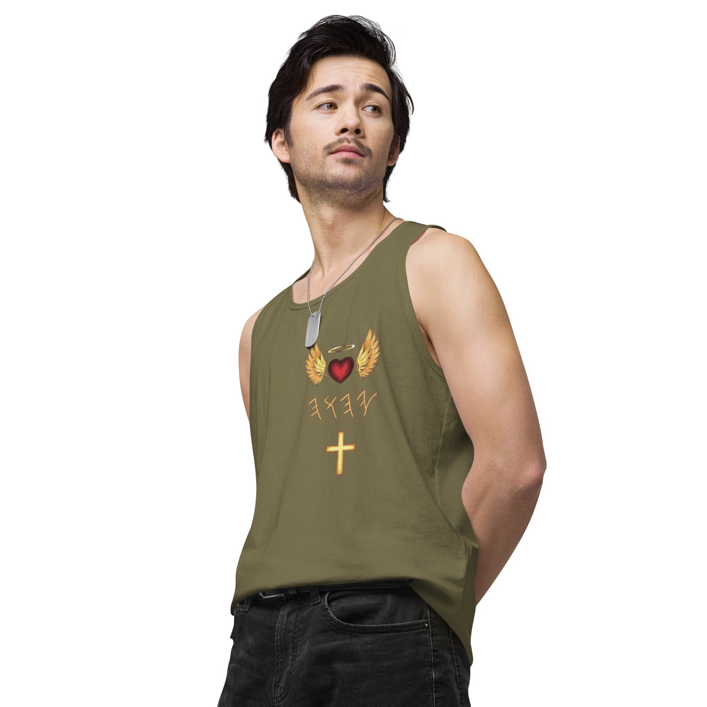 YAHUAH’s Temple S Men’s premium tank top