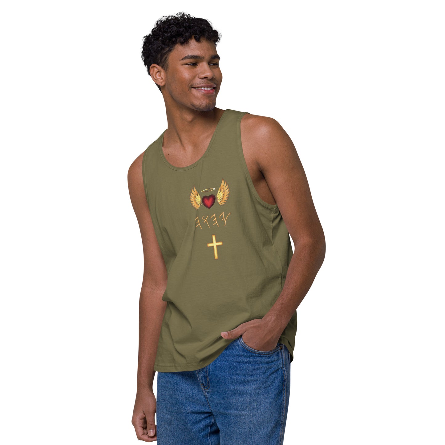 YAHUAH’s Temple S Men’s premium tank top