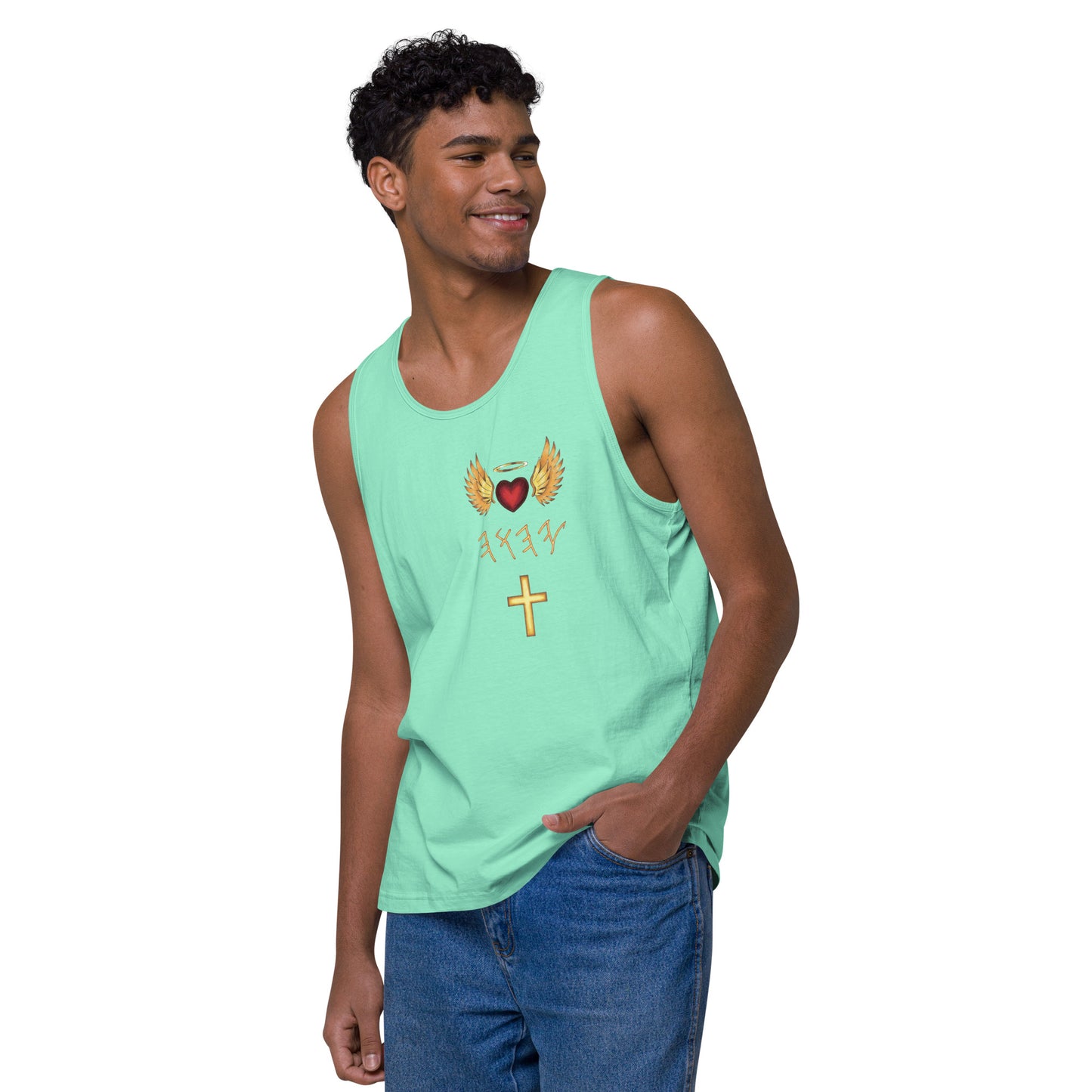 YAHUAH’s Temple S Men’s premium tank top