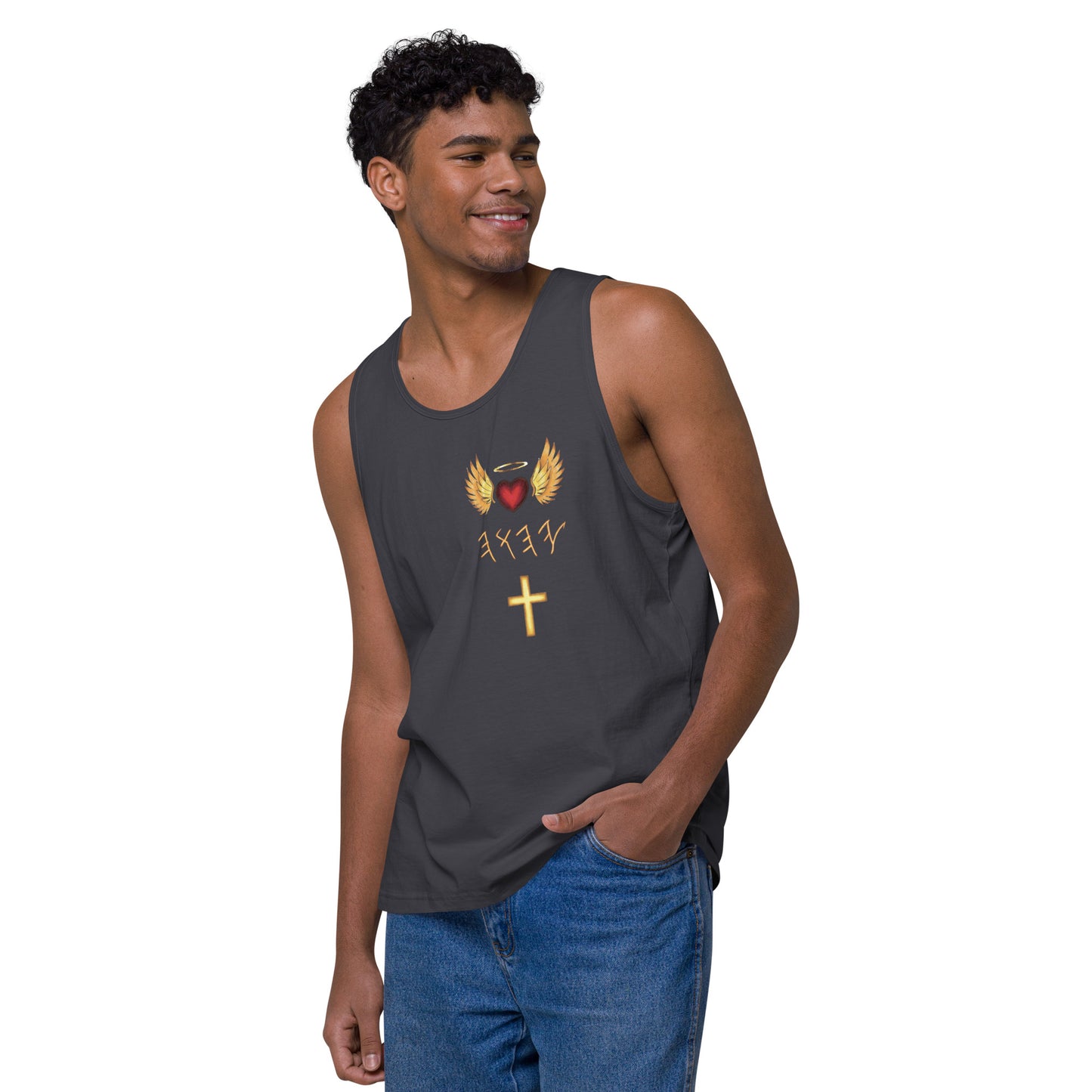 YAHUAH’s Temple S Men’s premium tank top