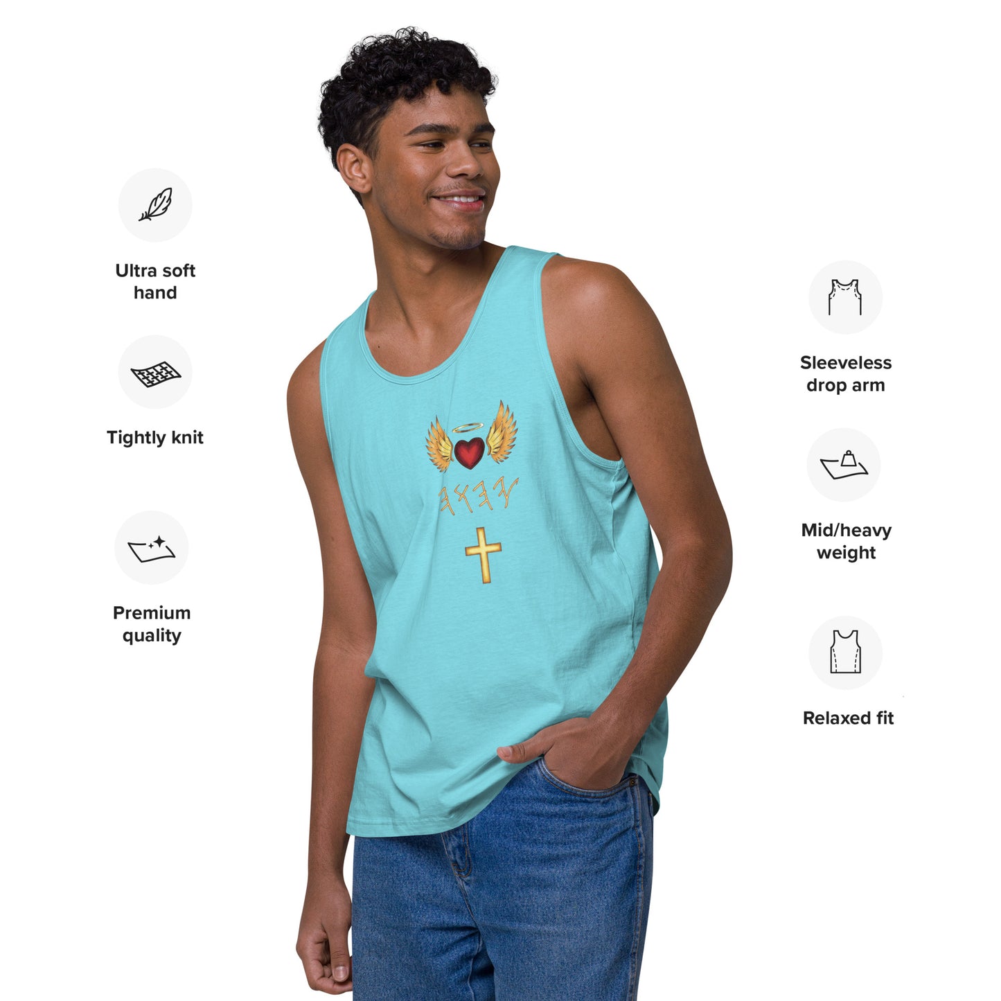 YAHUAH’s Temple S Men’s premium tank top