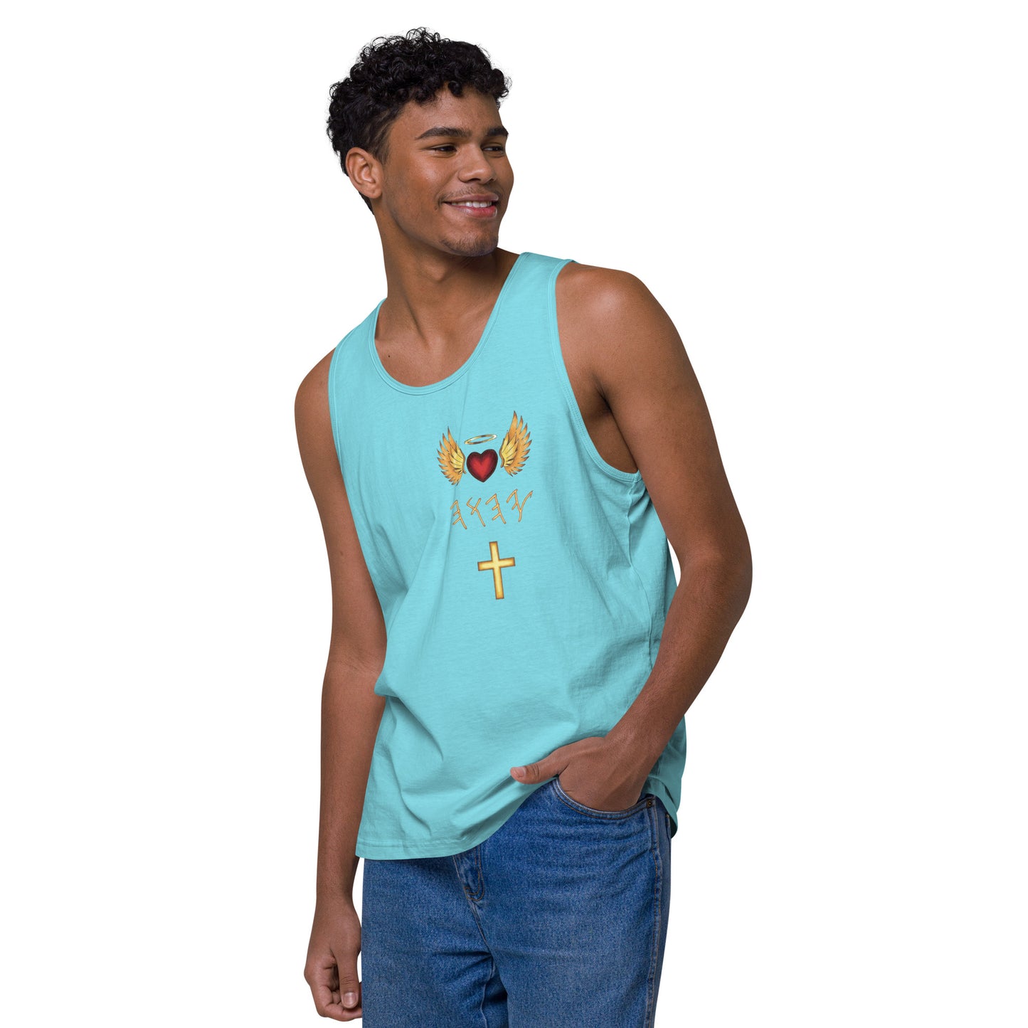 YAHUAH’s Temple S Men’s premium tank top