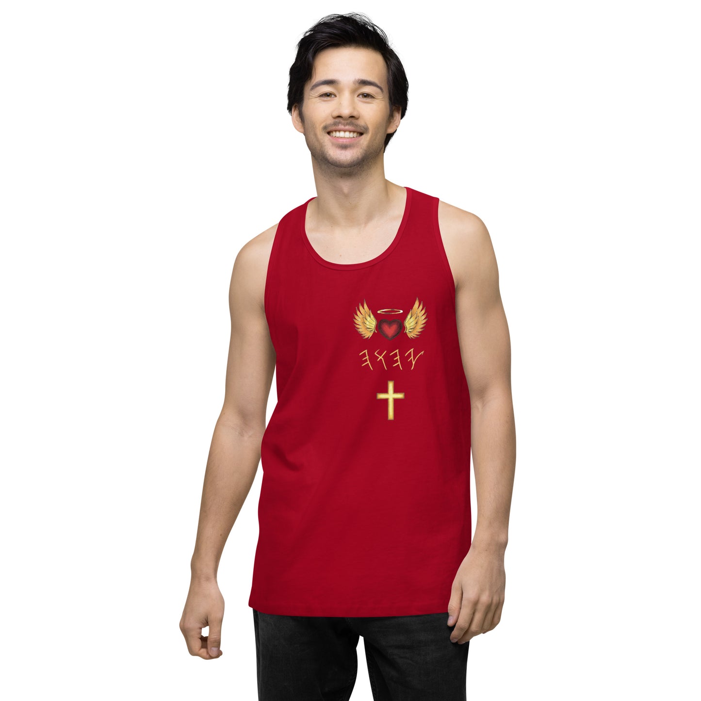 YAHUAH’s Temple S Men’s premium tank top