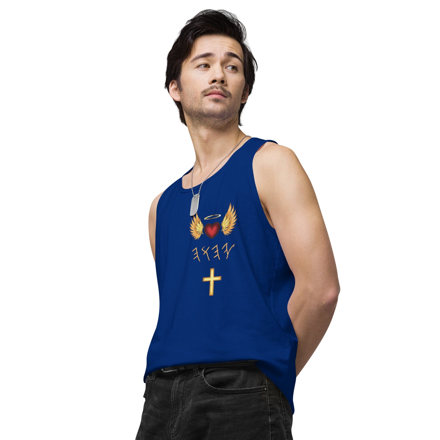 YAHUAH’s Temple S Men’s premium tank top