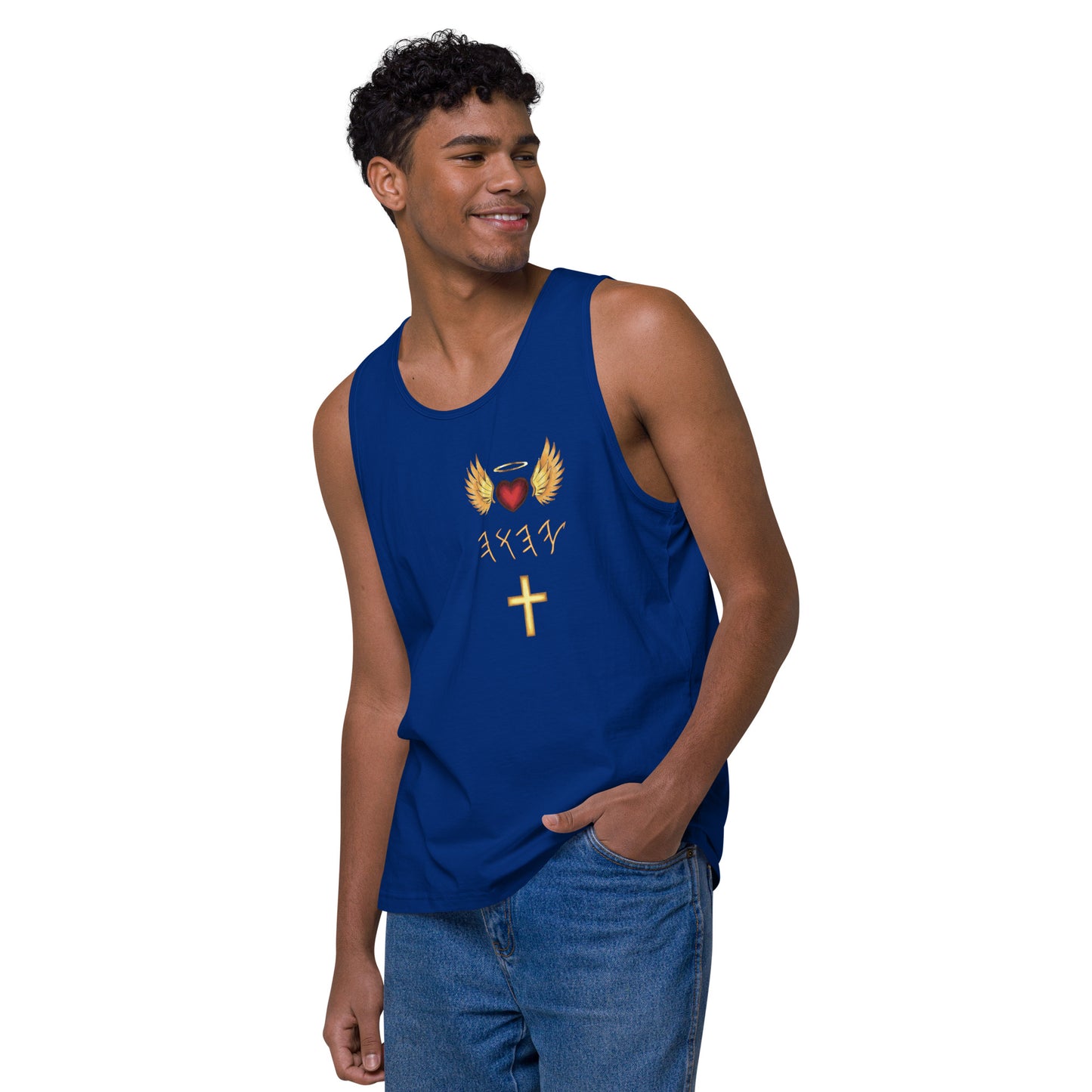 YAHUAH’s Temple S Men’s premium tank top