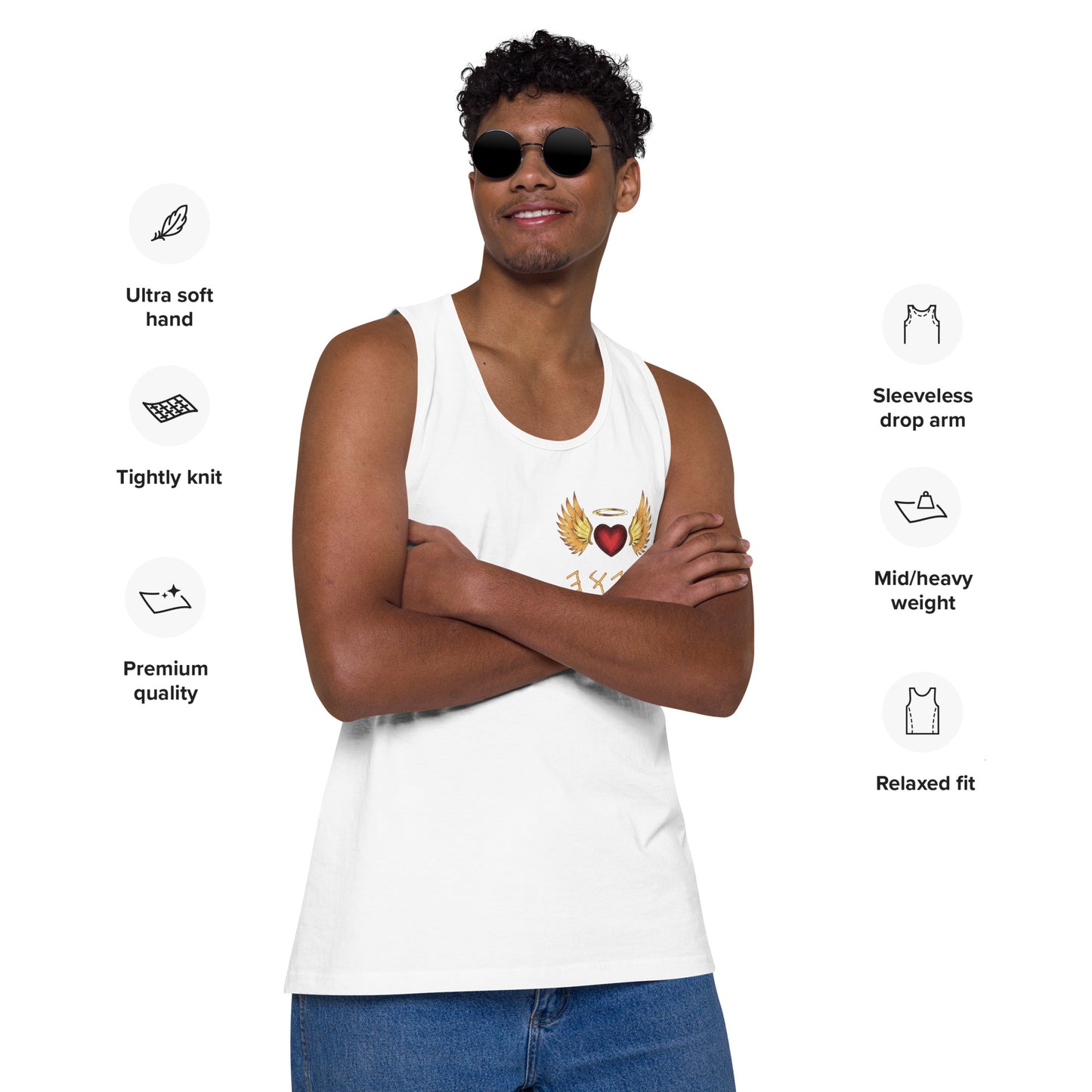 YAHUAH’s Temple S Men’s premium tank top