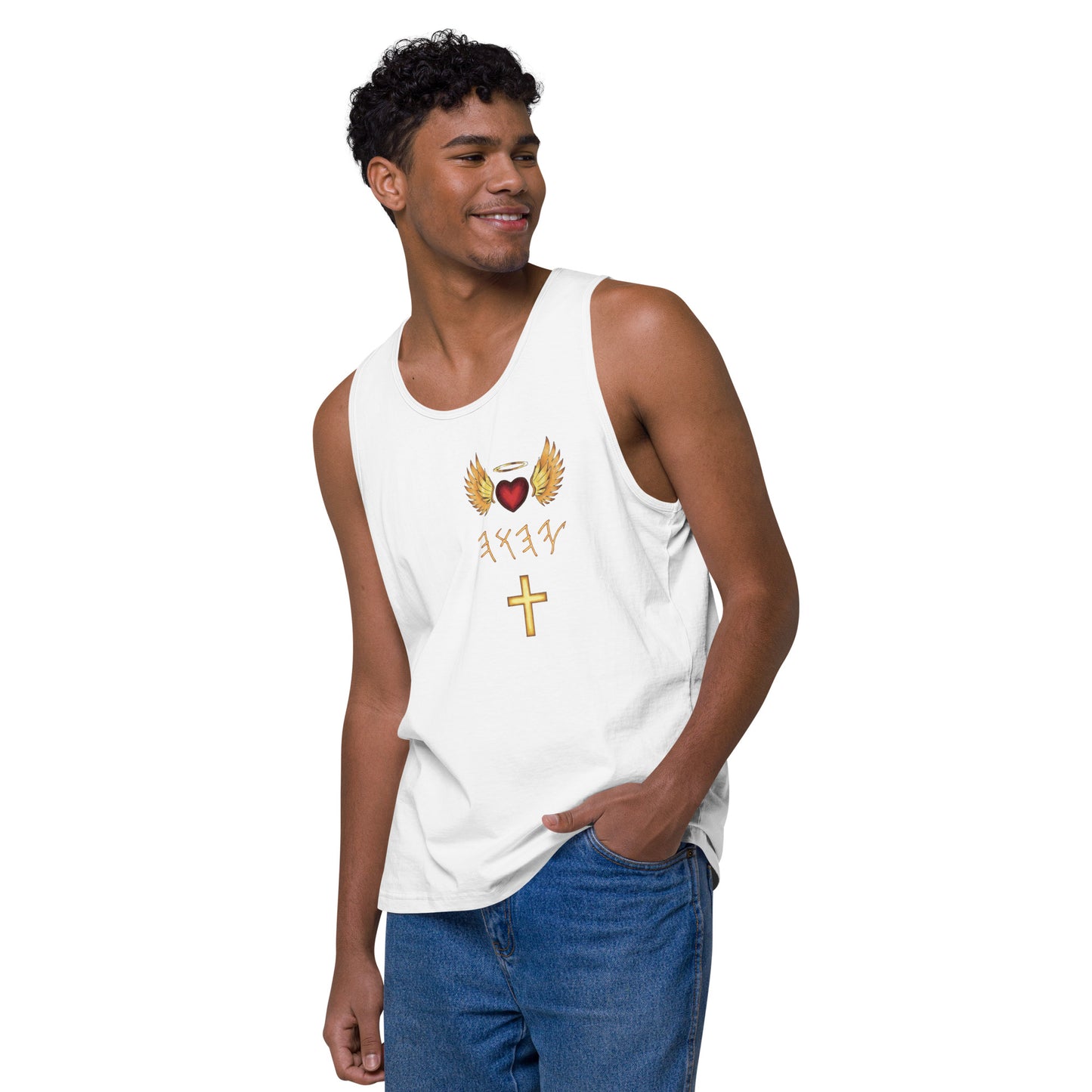 YAHUAH’s Temple S Men’s premium tank top