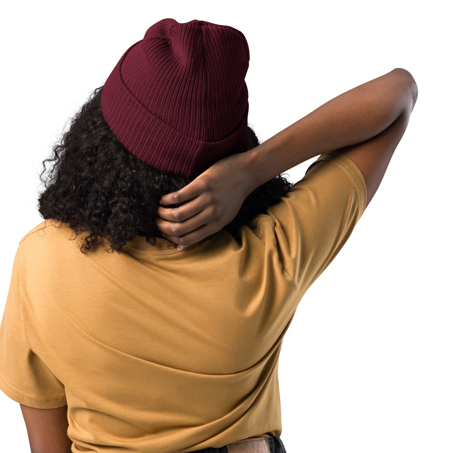 YAHUAH’s Temple H Organic ribbed beanie