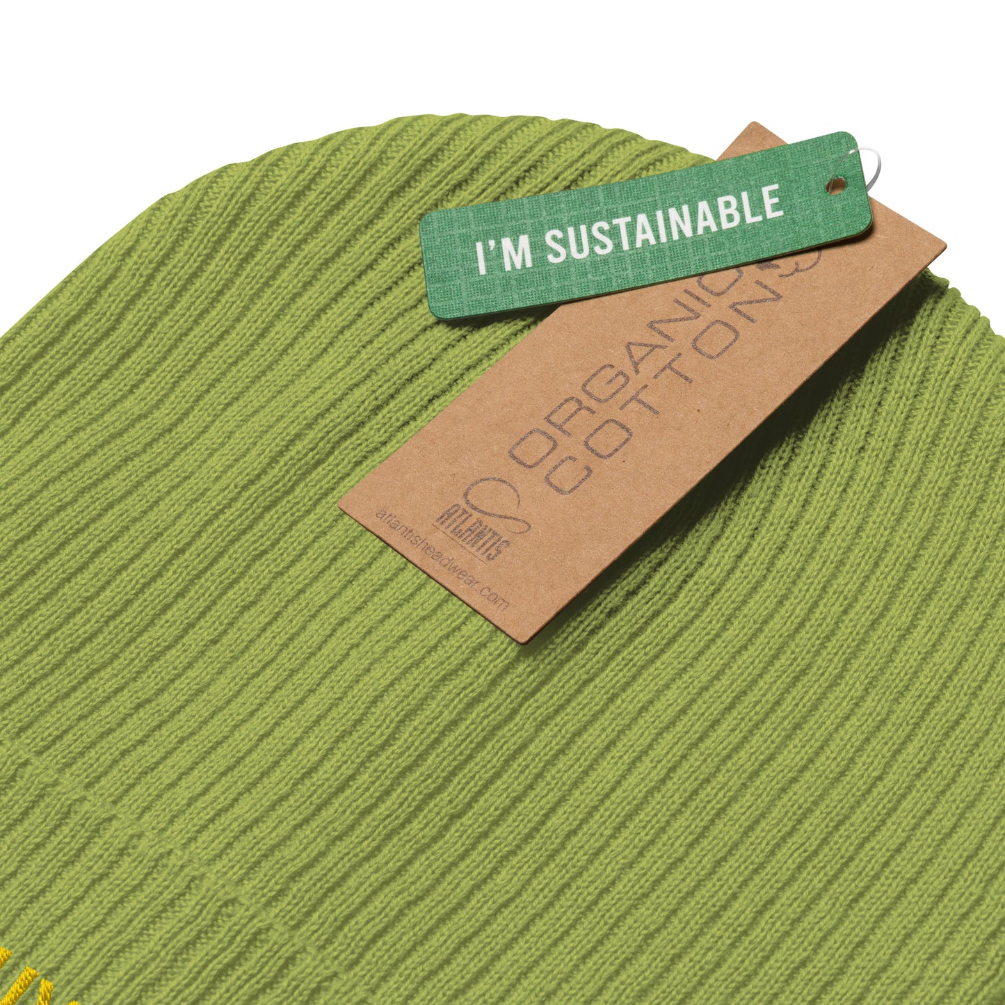 YAHUAH’s Temple H Organic ribbed beanie
