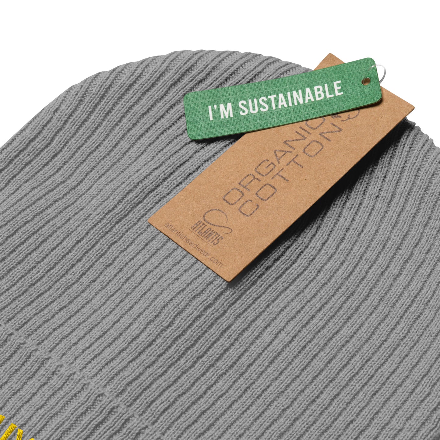YAHUAH’s Temple H Organic ribbed beanie