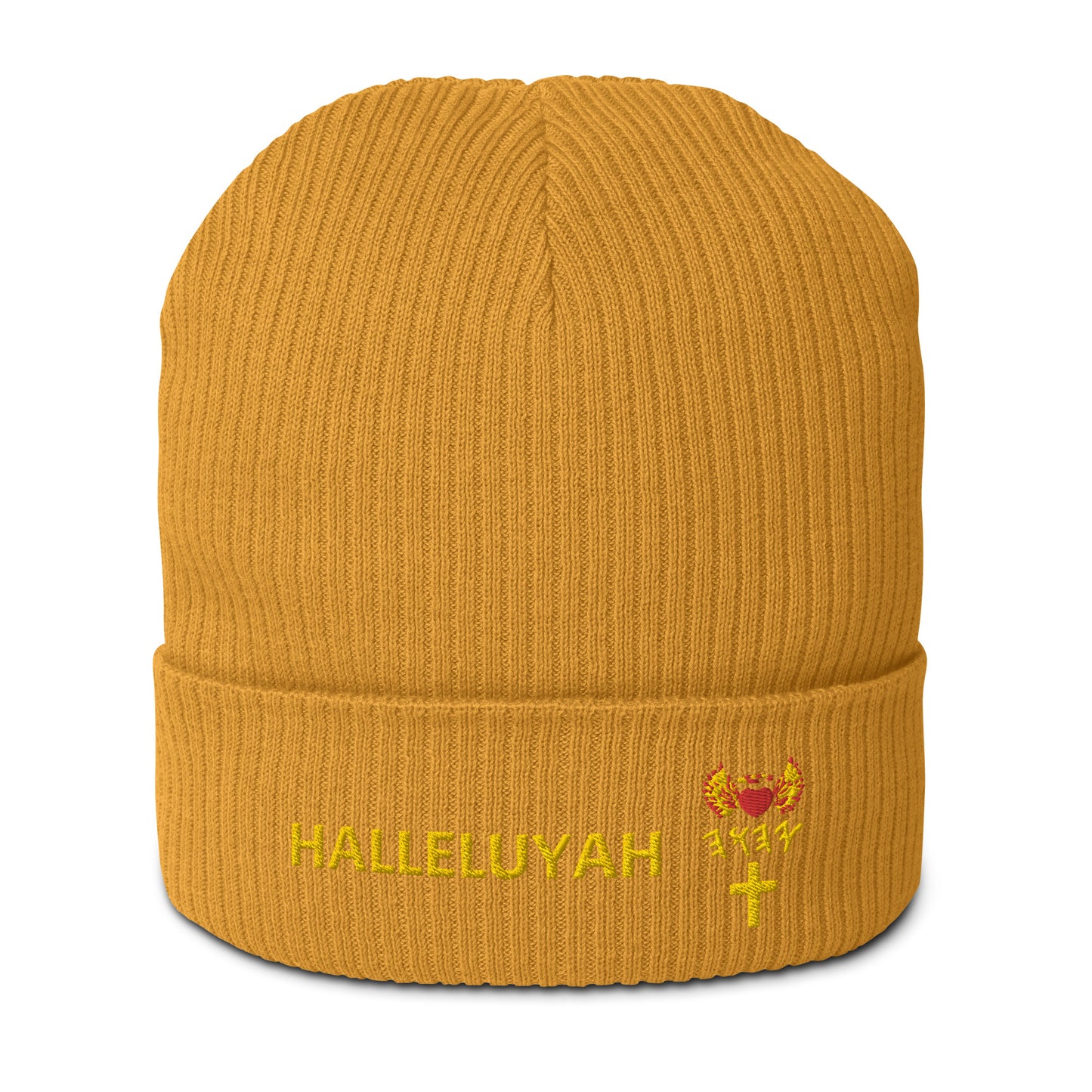 YAHUAH’s Temple H Organic ribbed beanie