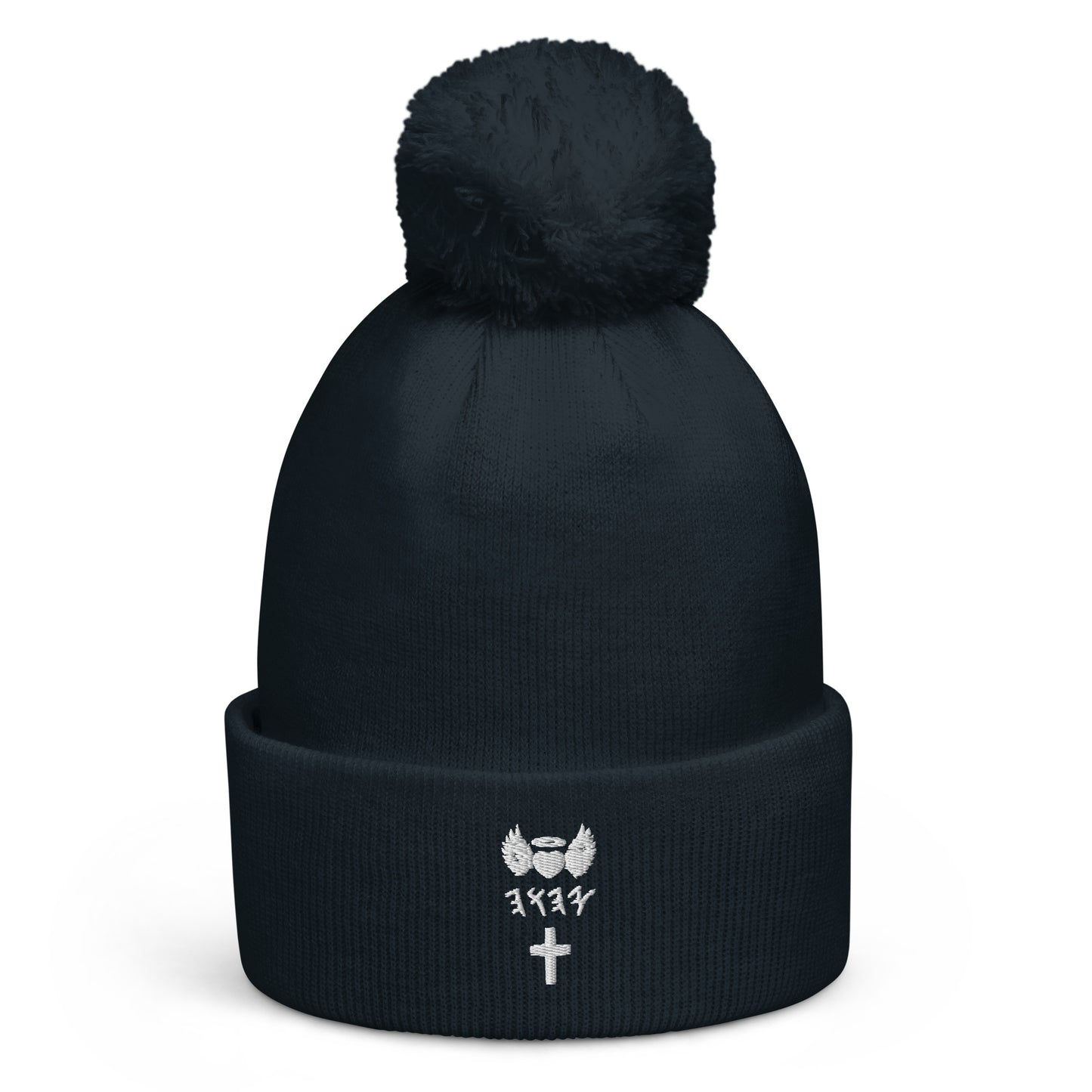YAHUAH’s Temple H Pom pom beanie