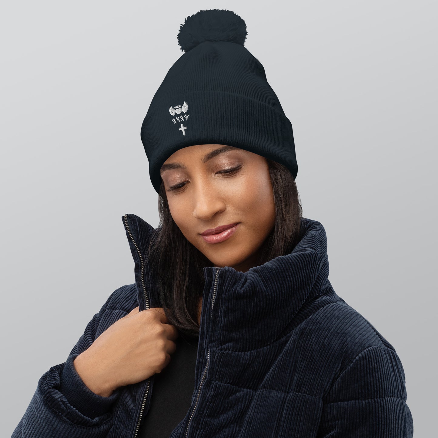 YAHUAH’s Temple Pom pom beanie