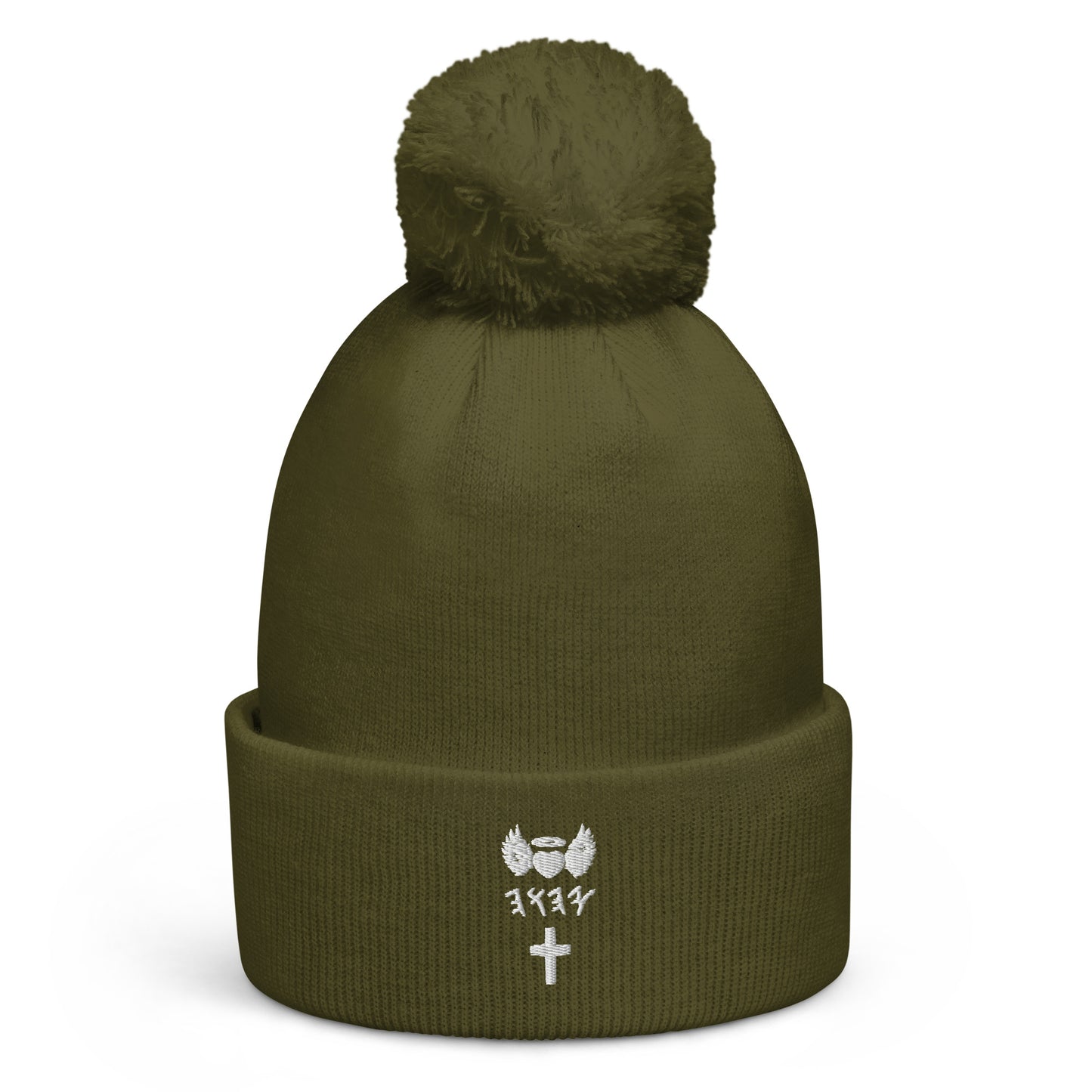 YAHUAH’s Temple H Pom pom beanie