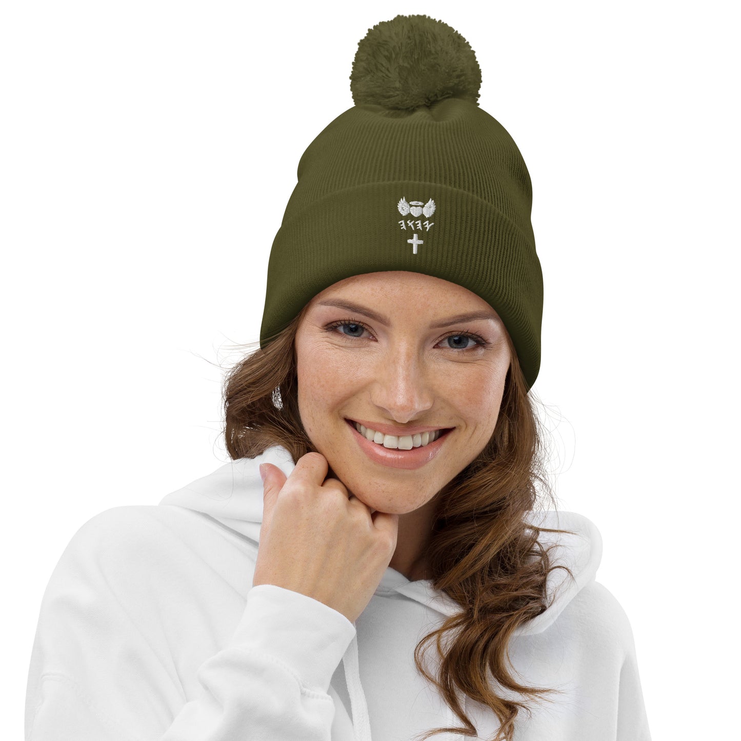 YAHUAH’s Temple Pom pom beanie