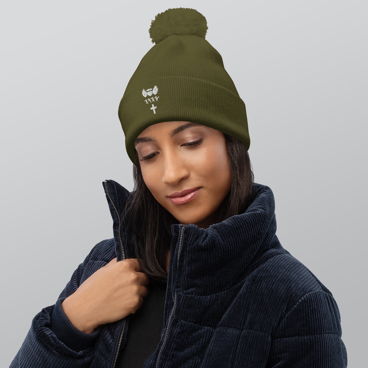 YAHUAH’s Temple Pom pom beanie