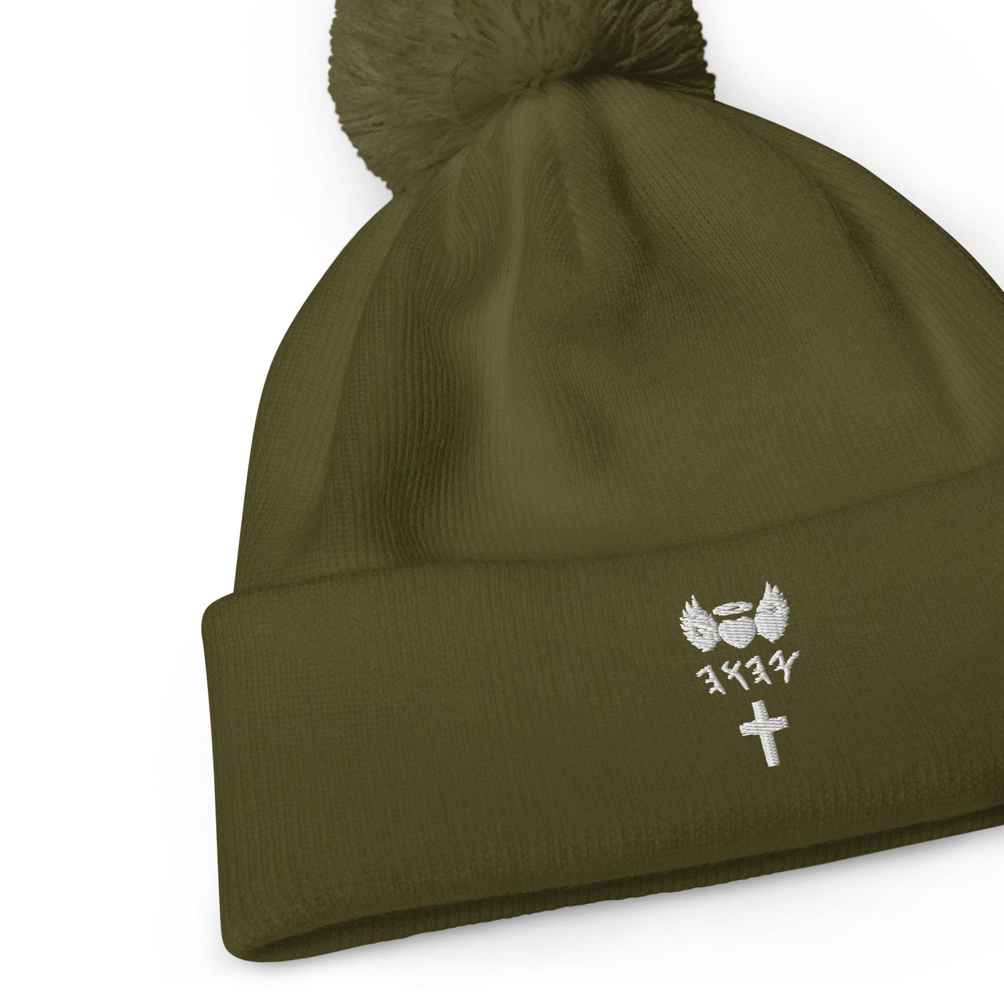 YAHUAH’s Temple H Pom pom beanie