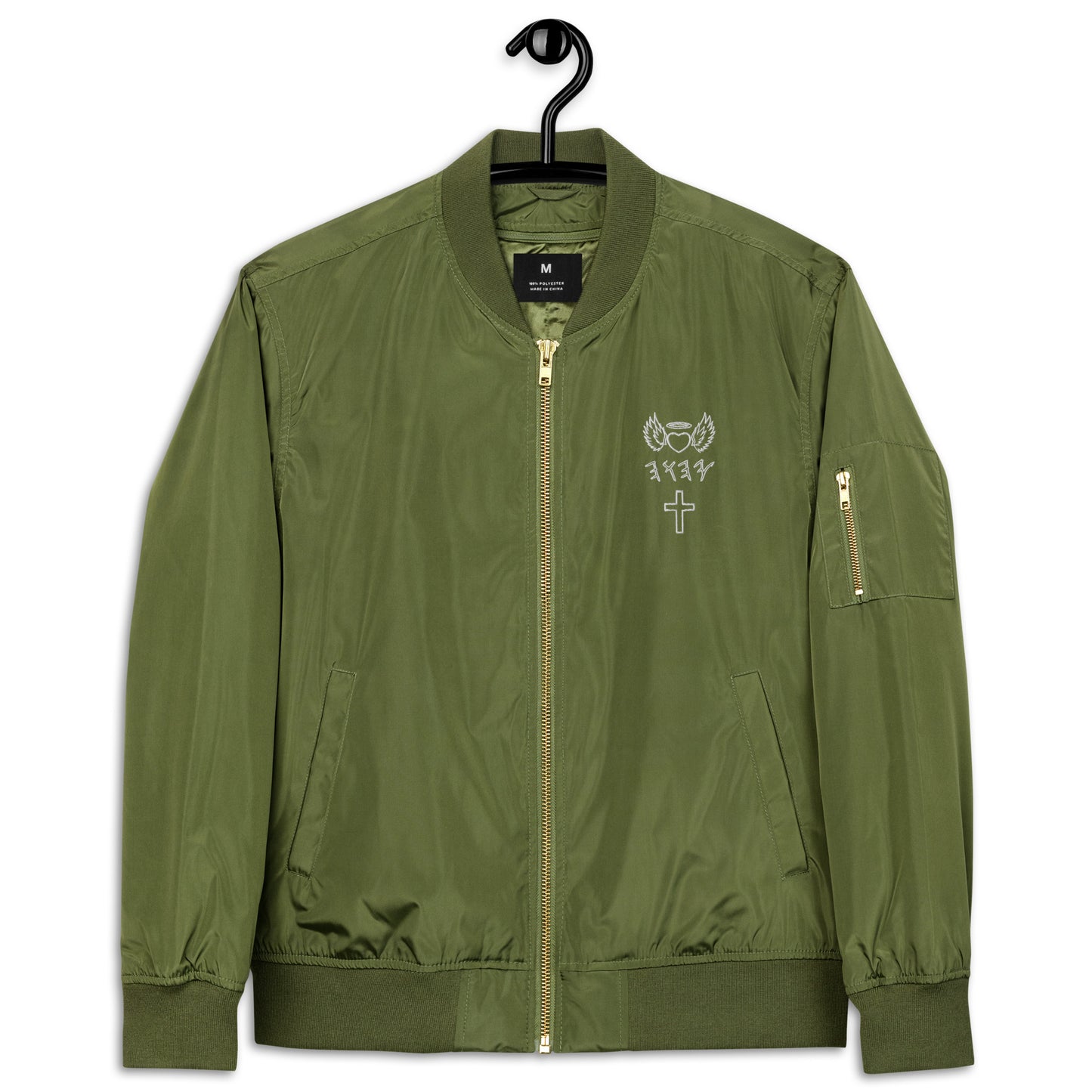 YAHUAH’s Temple J Premium recycled bomber jacket