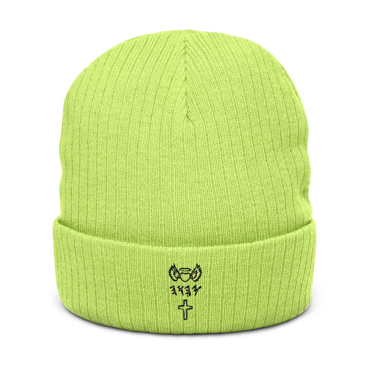 YAHUAH’s Temple H knit beanie