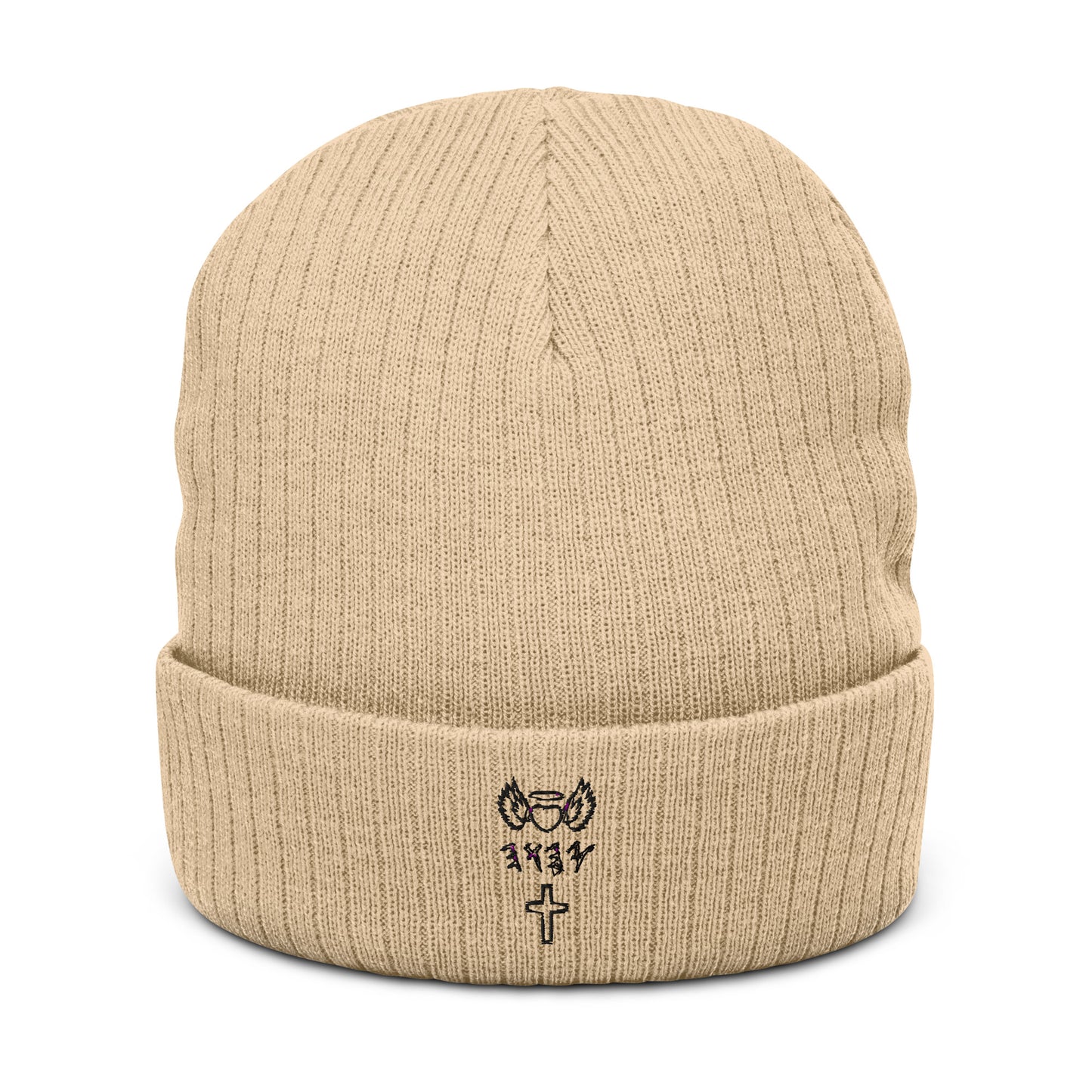 YAHUAH’s Temple H knit beanie