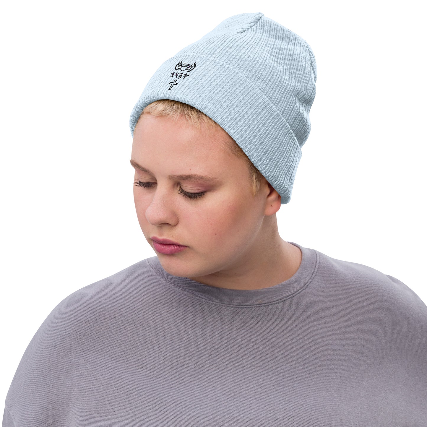 YAHUAH’s Temple H knit beanie