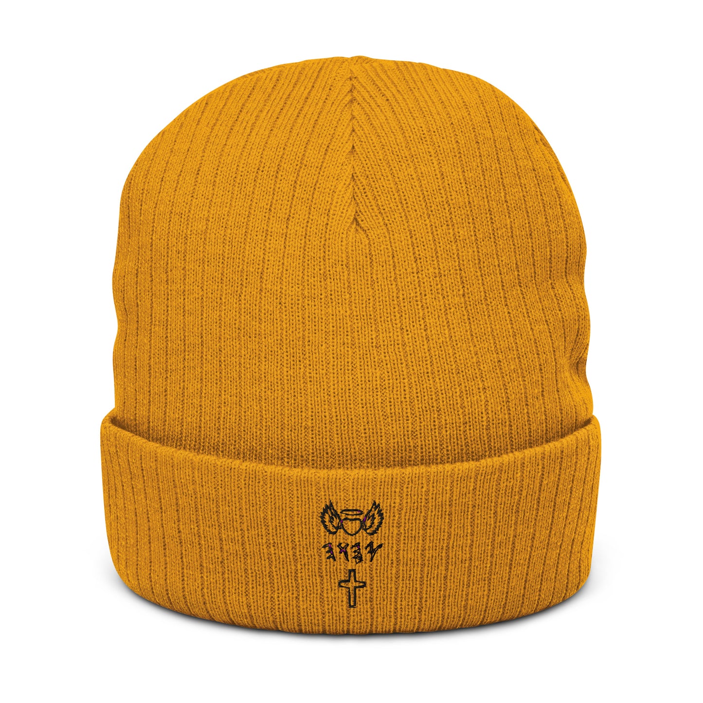 YAHUAH’s Temple H knit beanie