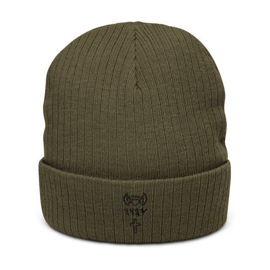 YAHUAH’s Temple H knit beanie
