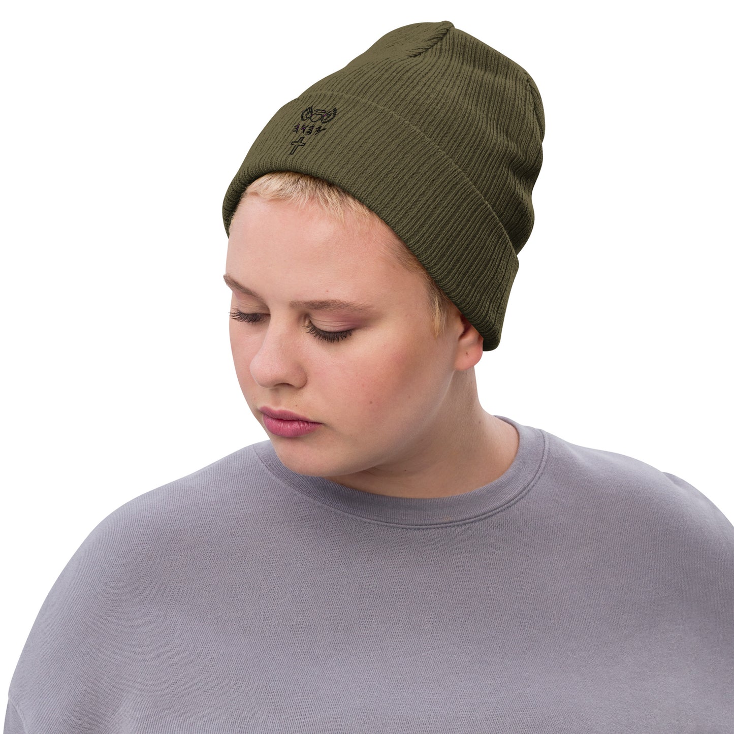 YAHUAH’s Temple H knit beanie
