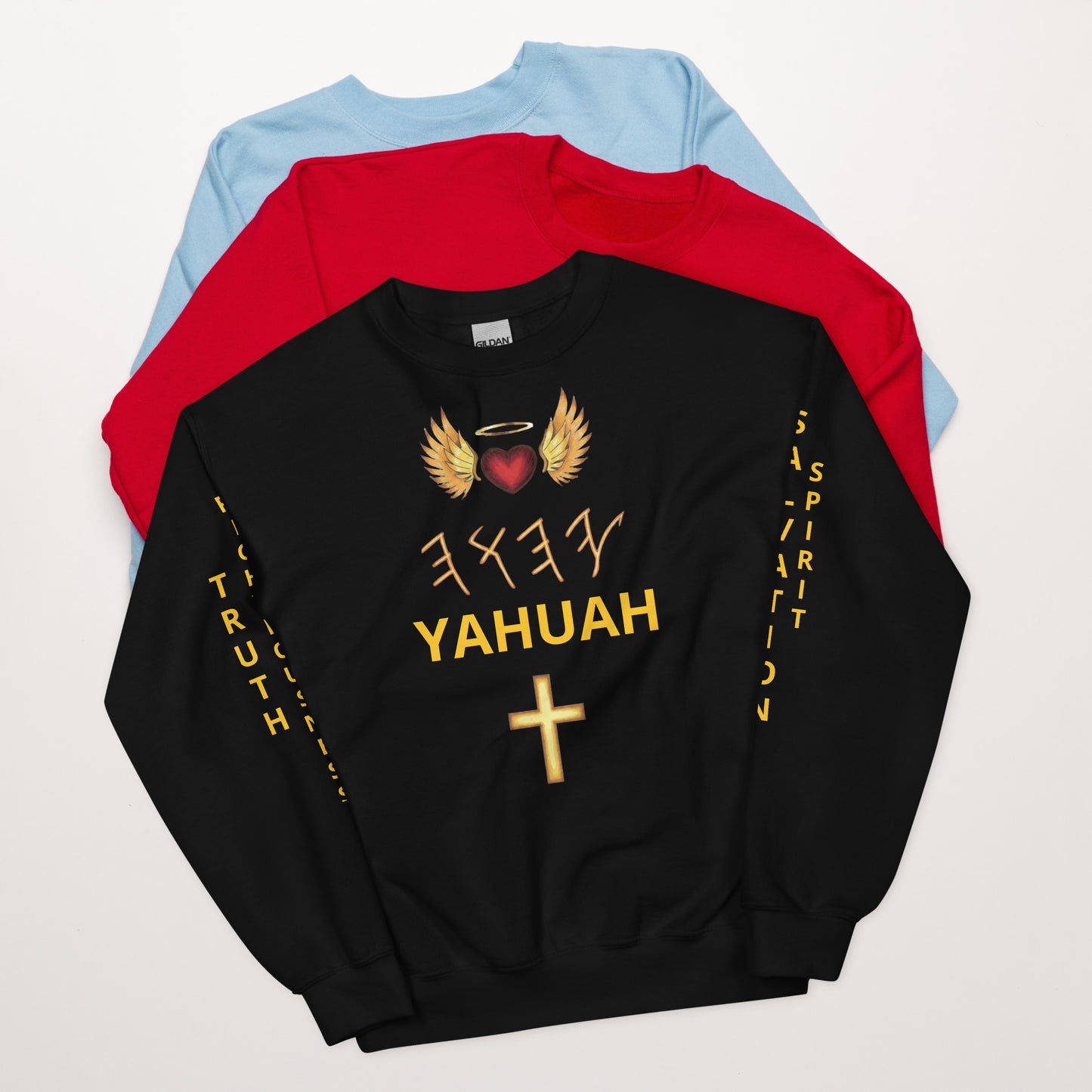 YAHUAH’s Temple JS Unisex Sweatshirt