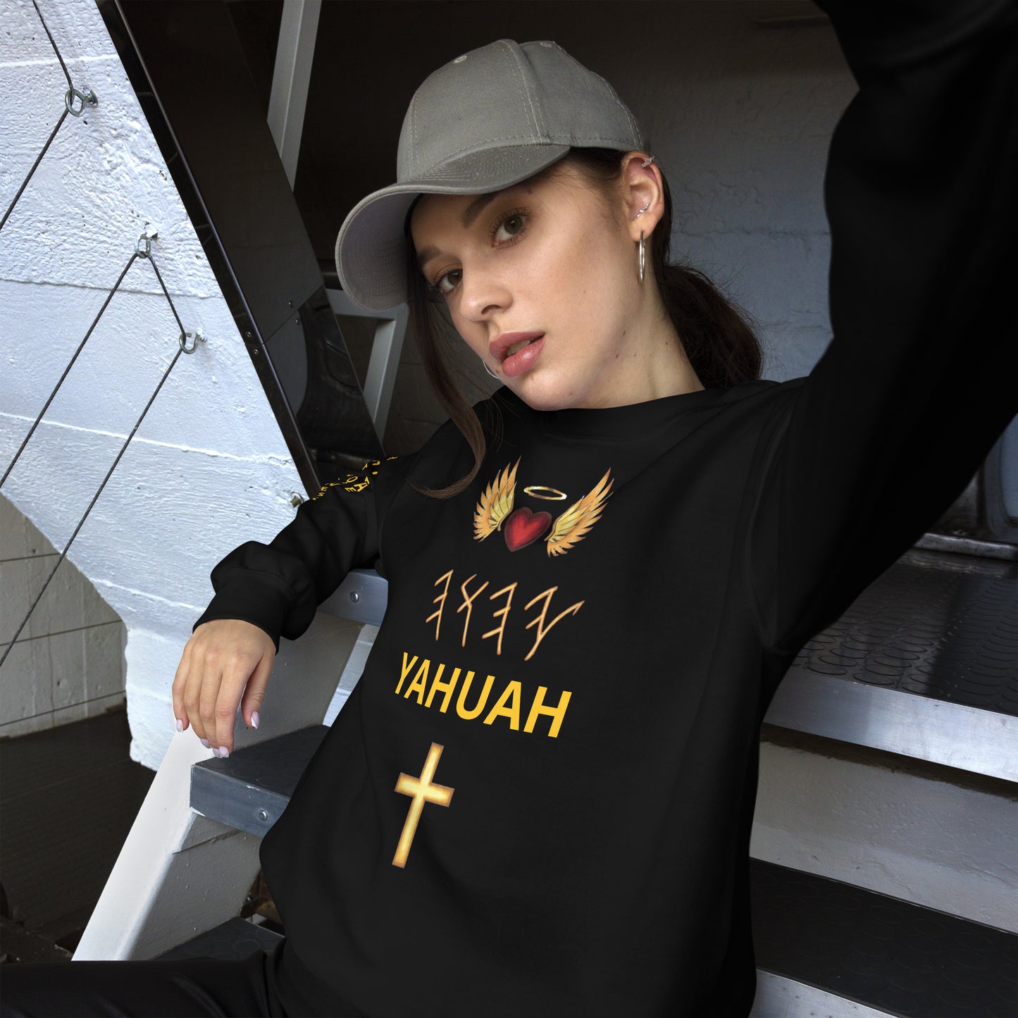 YAHUAH’s Temple JS Unisex Sweatshirt