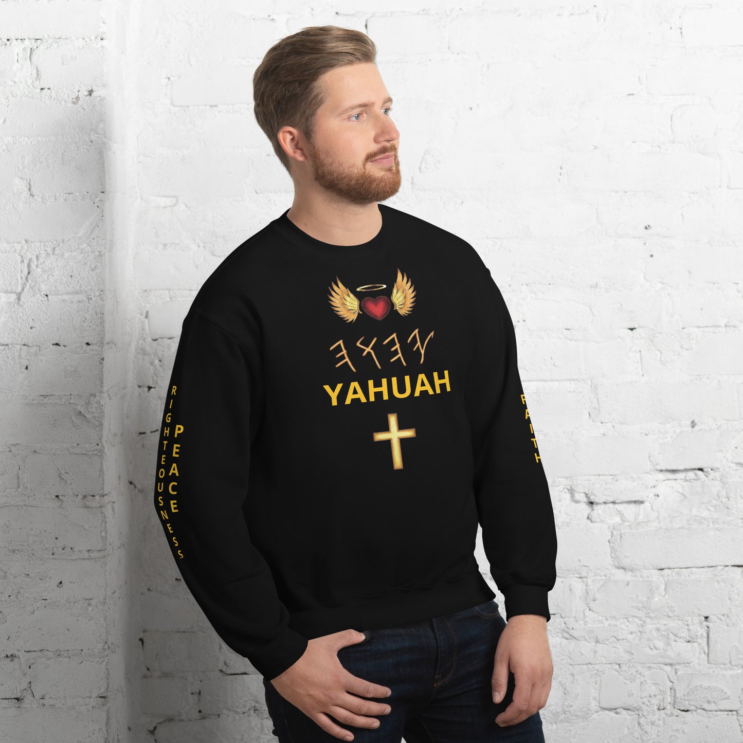 YAHUAH’s Temple JS Unisex Sweatshirt