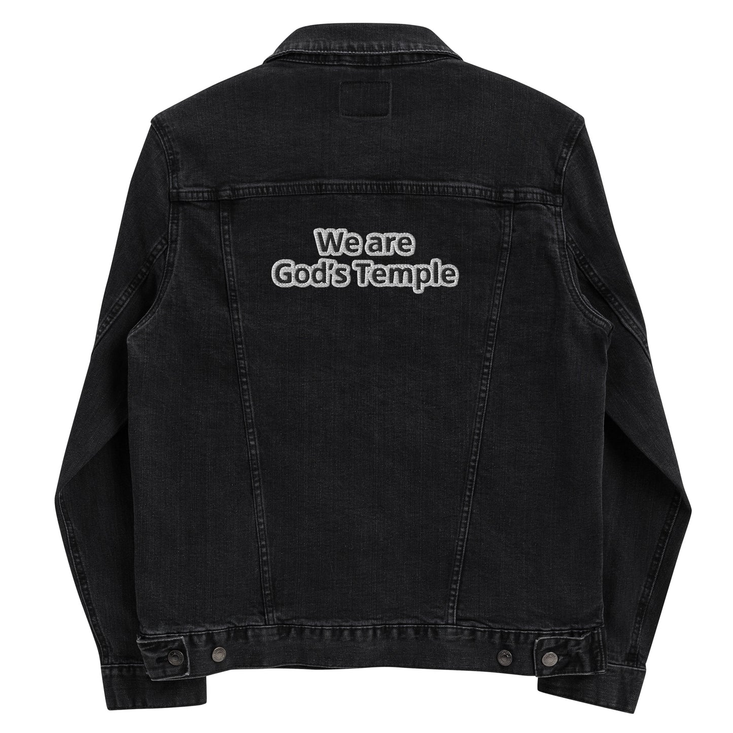 YAHUAH’s Temple J Unisex denim jacket