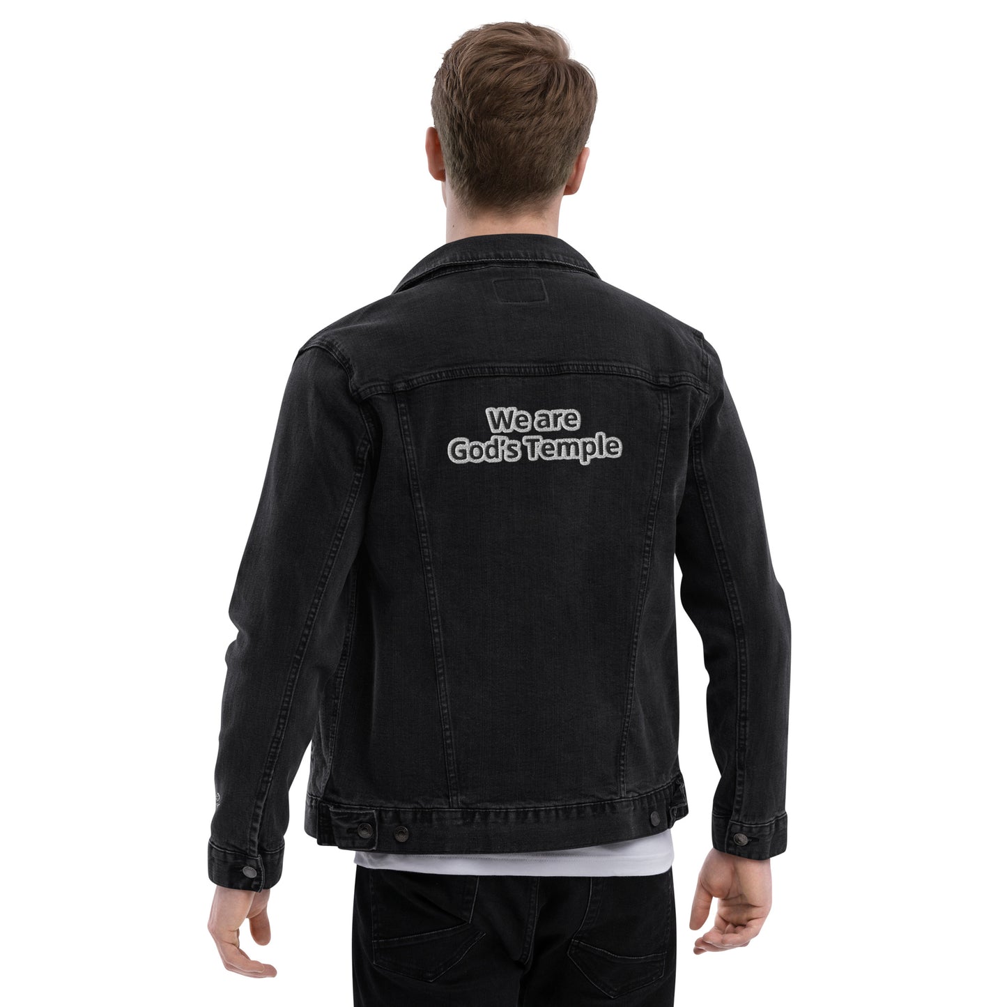YAHUAH’s Temple J Unisex denim jacket