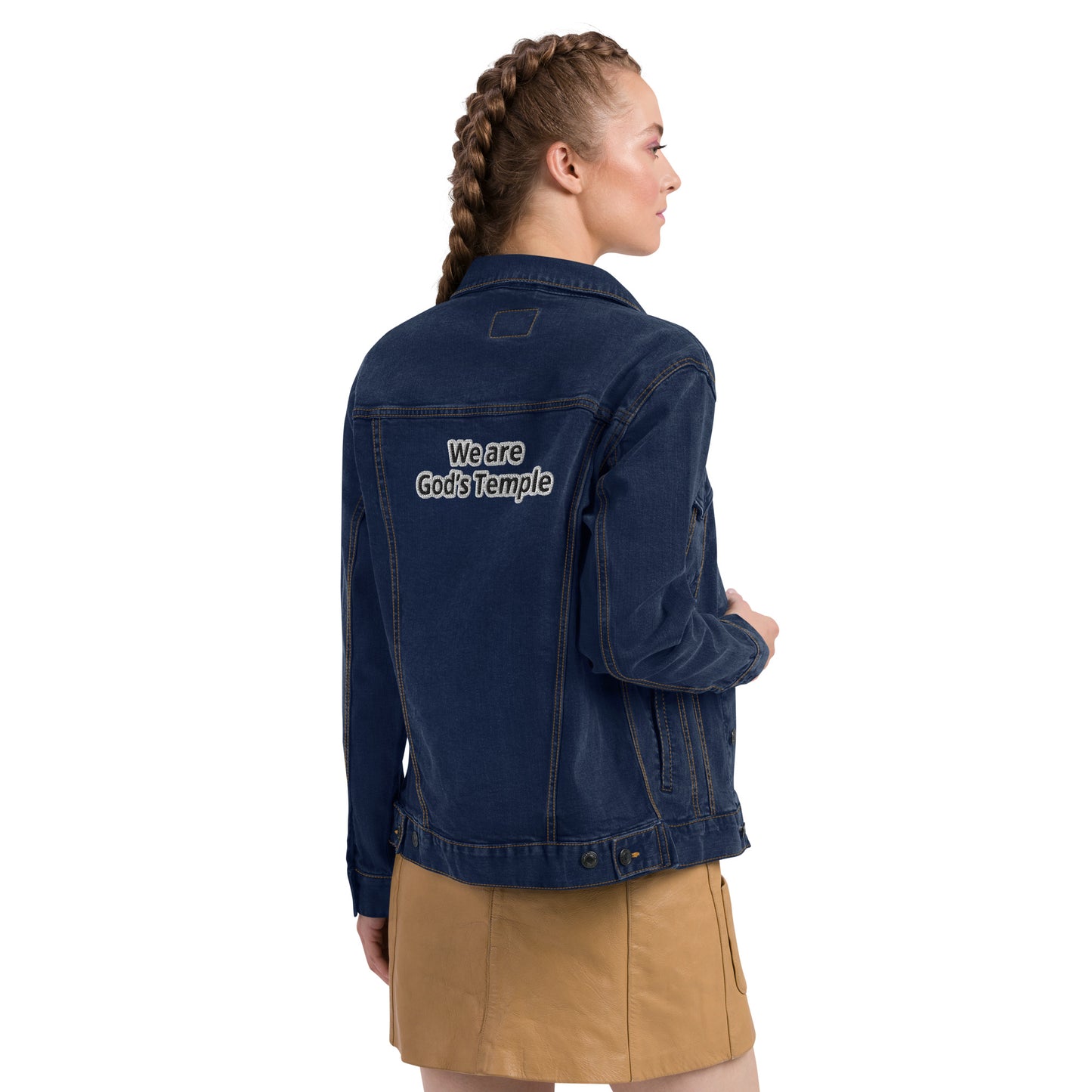 YAHUAH’s Temple J Unisex denim jacket