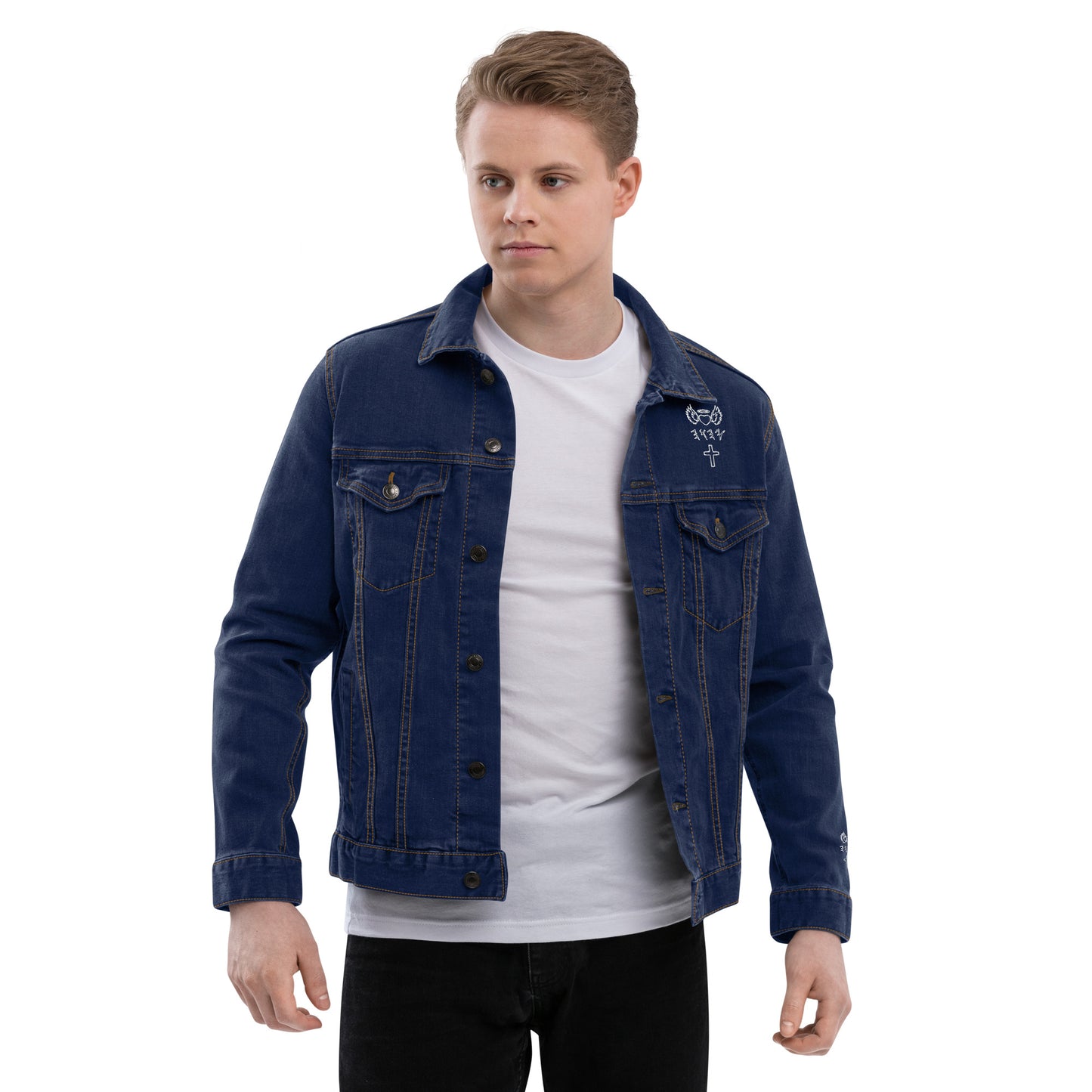 YAHUAH’s Temple J Unisex denim jacket