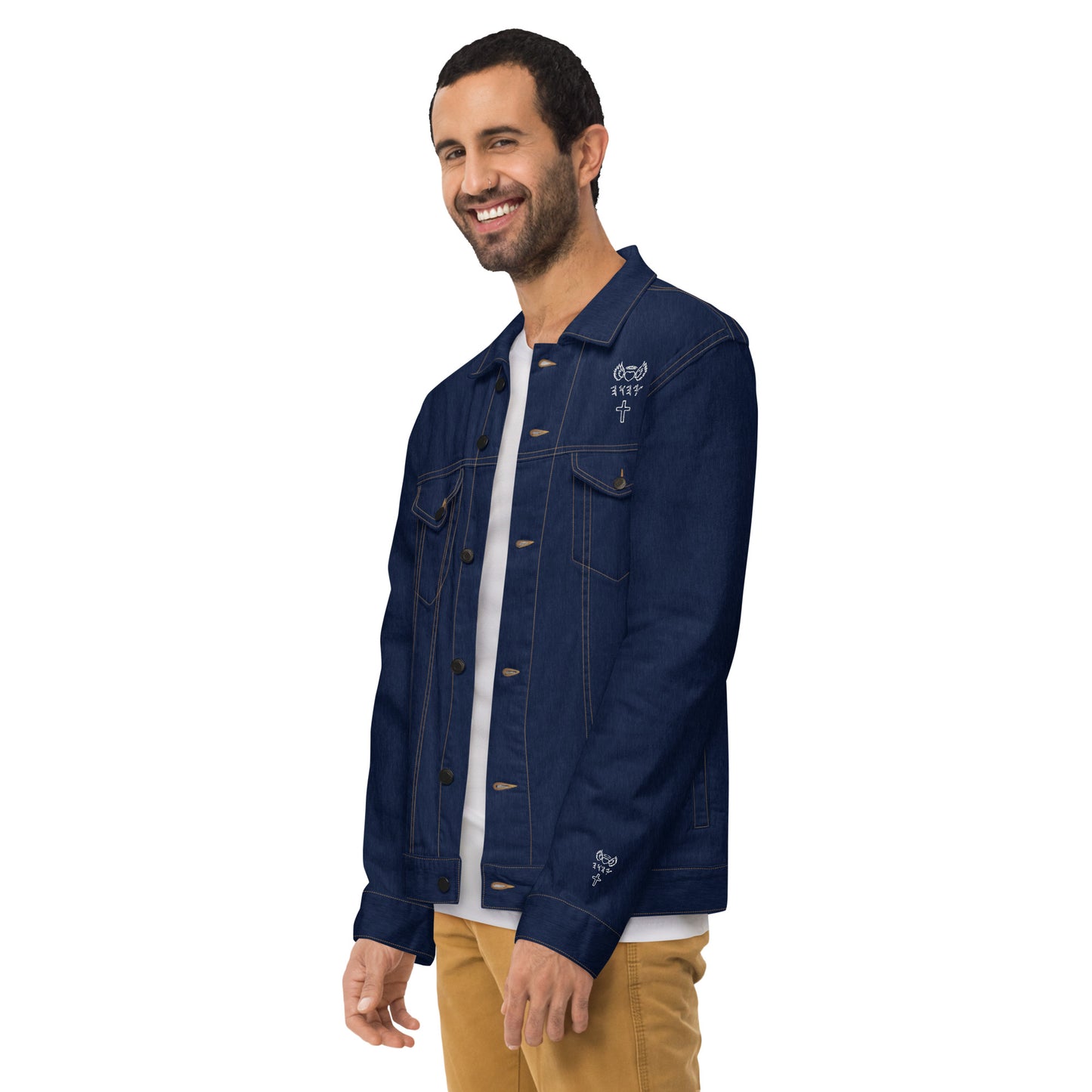 YAHUAH’s Temple J Unisex denim jacket