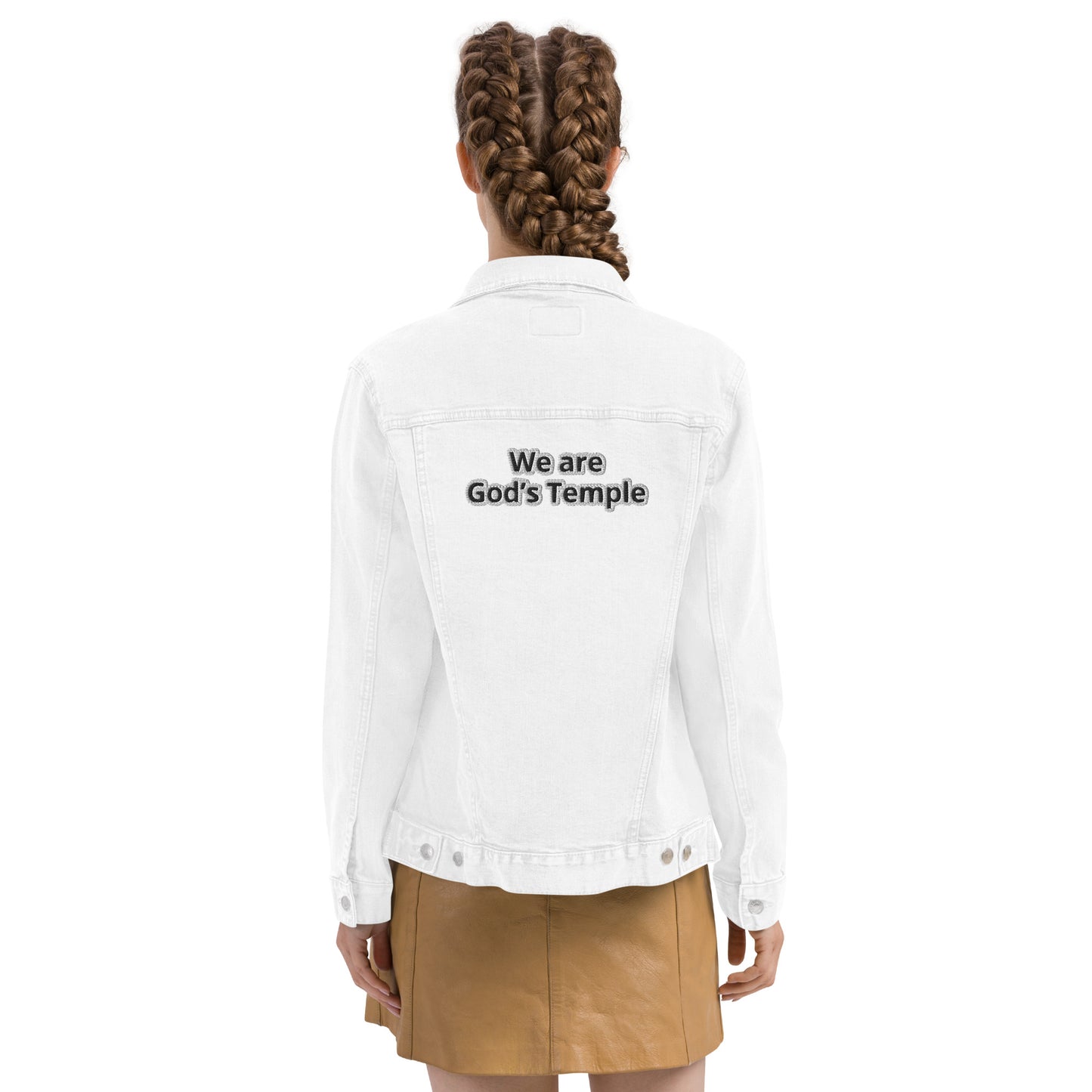 YAHUAH’s Temple J Unisex denim jacket