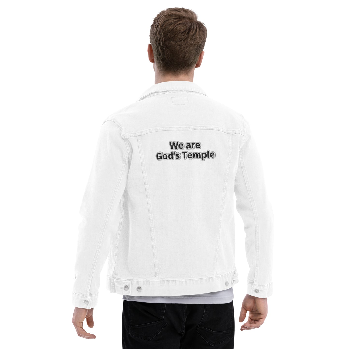 YAHUAH’s Temple J Unisex denim jacket