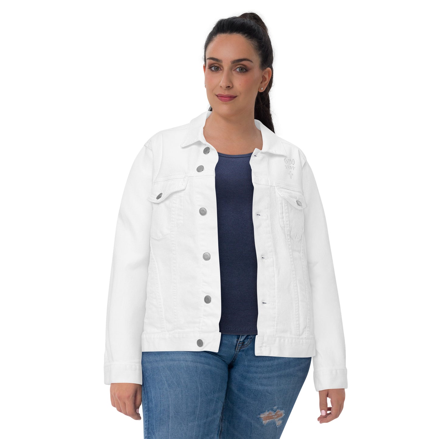 YAHUAH’s Temple J Unisex denim jacket