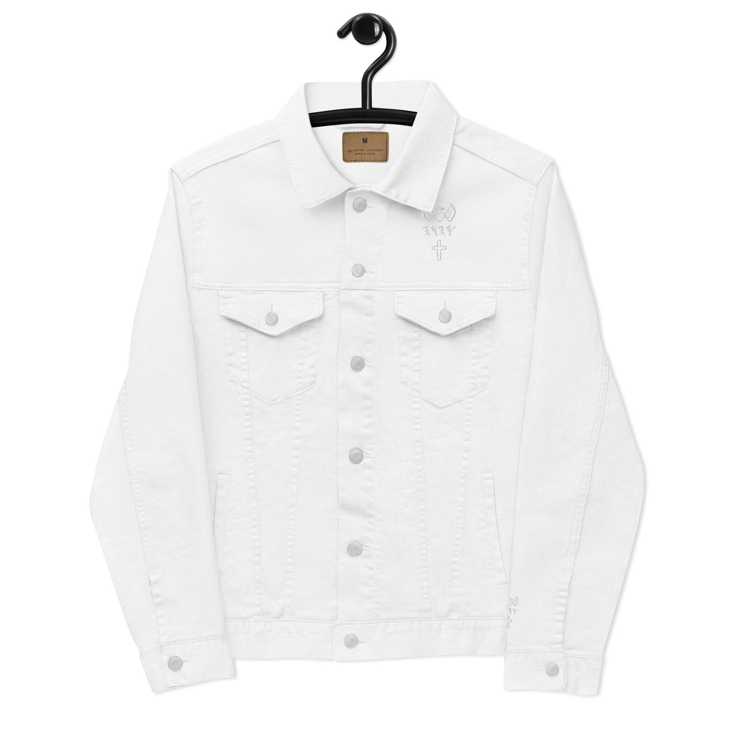 YAHUAH’s Temple J Unisex denim jacket
