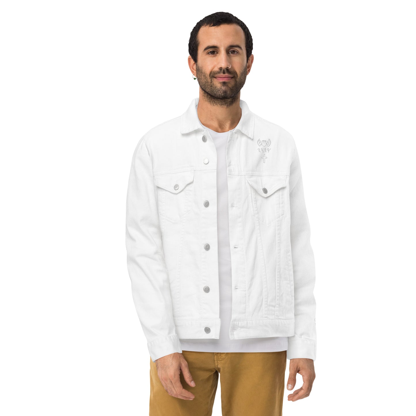 YAHUAH’s Temple J Unisex denim jacket