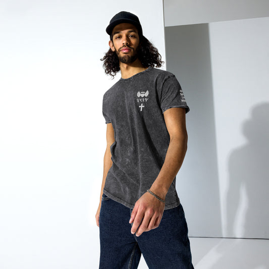 YAHUAH’s Temple S Denim T-Shirt