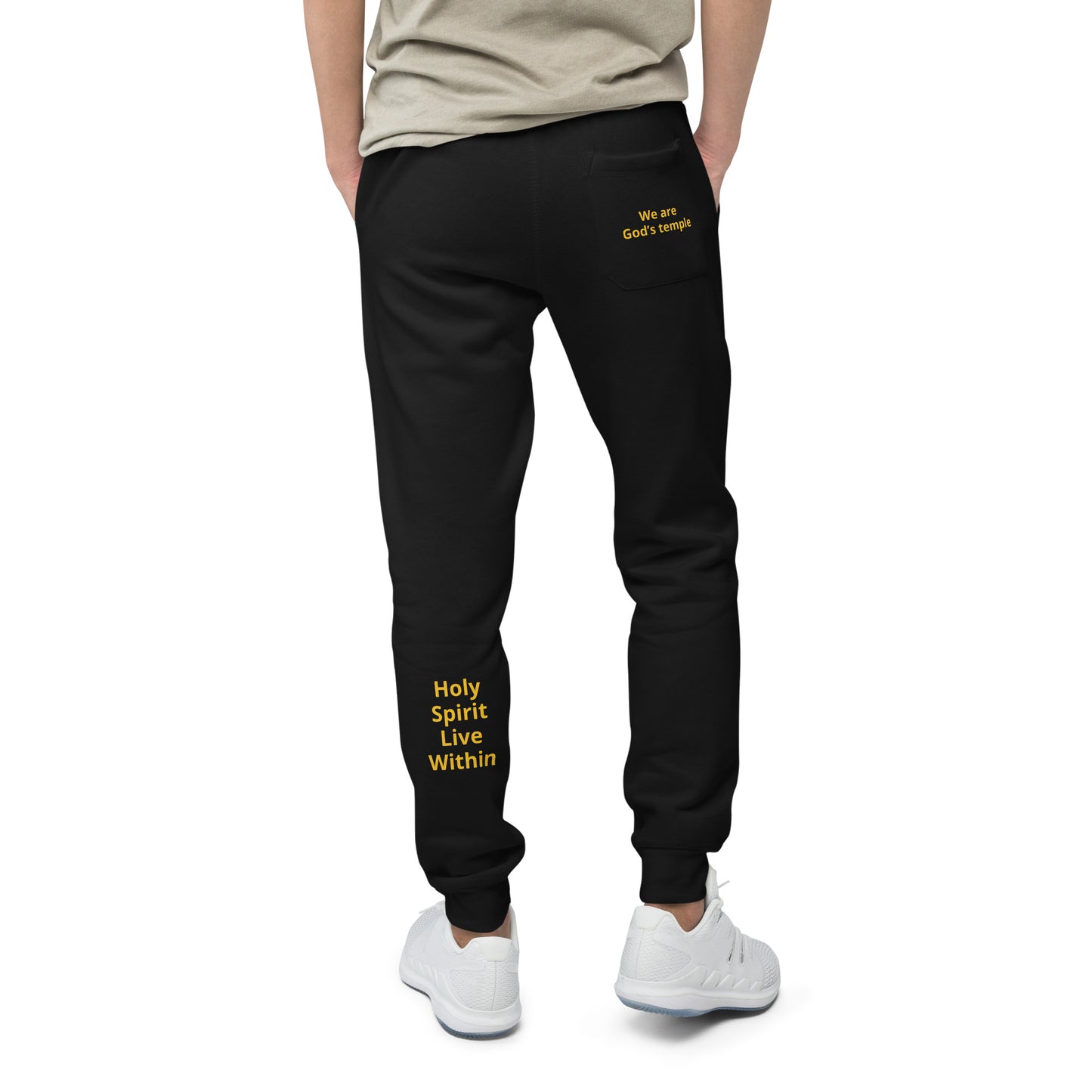 YAHUAH’s Temple P Unisex fleece sweatpants