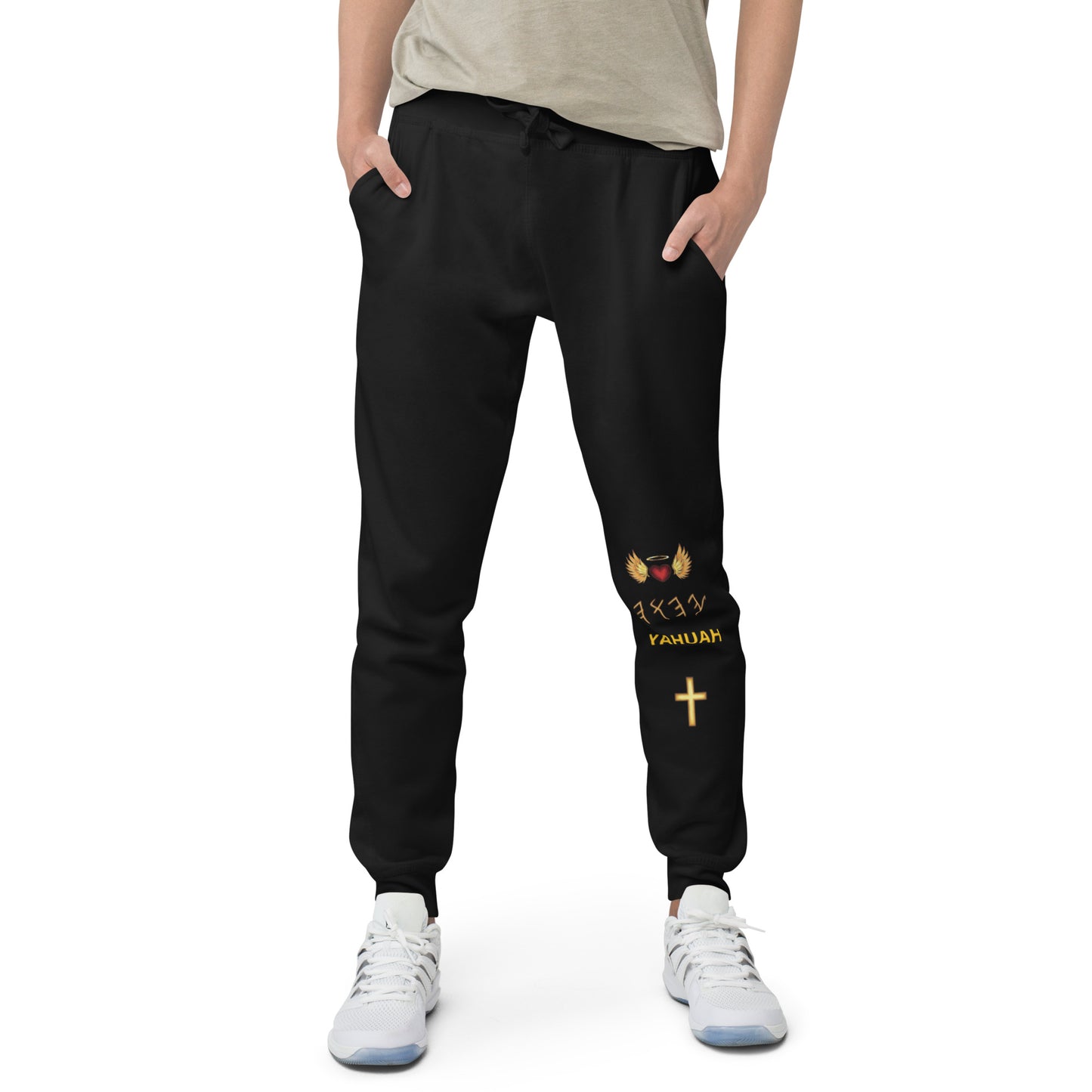 YAHUAH’s Temple P Unisex fleece sweatpants