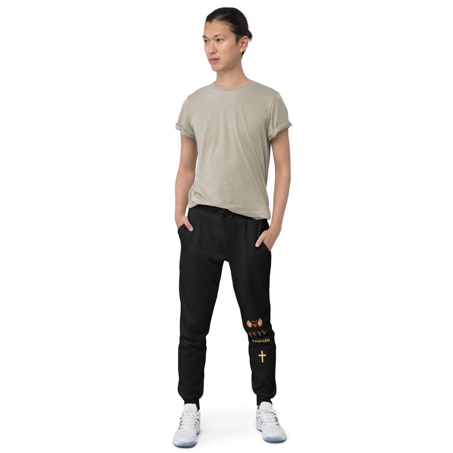 YAHUAH’s Temple P Unisex fleece sweatpants