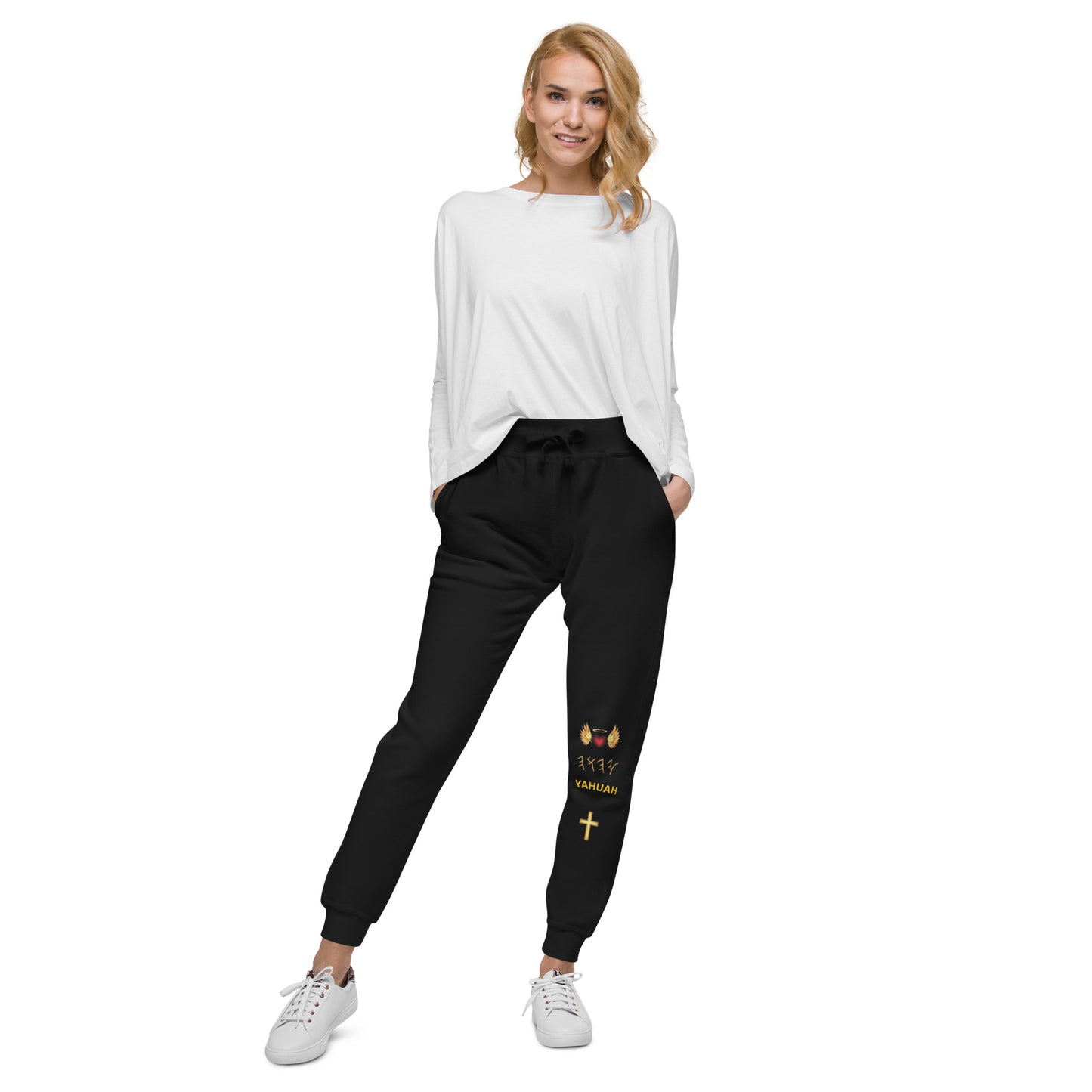 YAHUAH’s Temple P Unisex fleece sweatpants