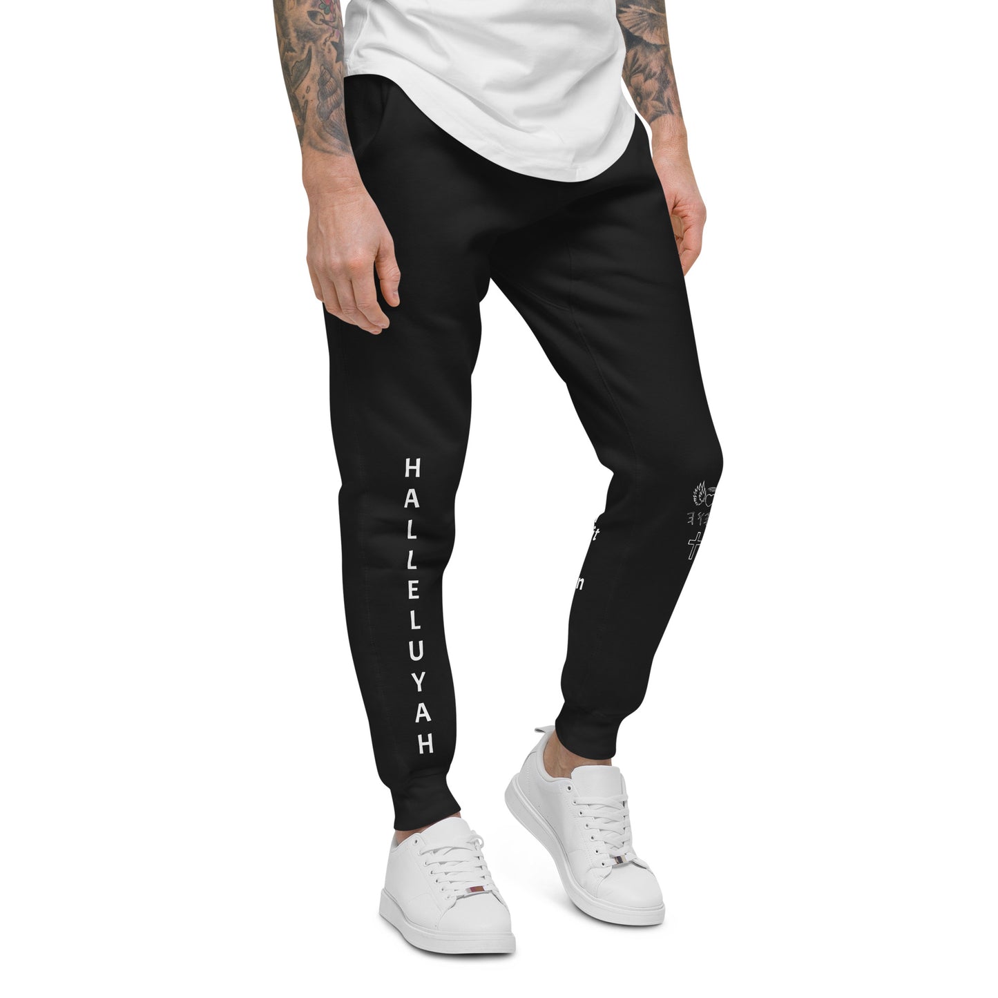 YAHUAH’s Temple P Unisex fleece sweatpants